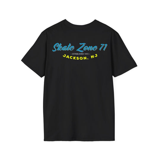 Adult "Skate Life" T-Shirt - Skate Zone 71 Jackson, NJ (Blue)