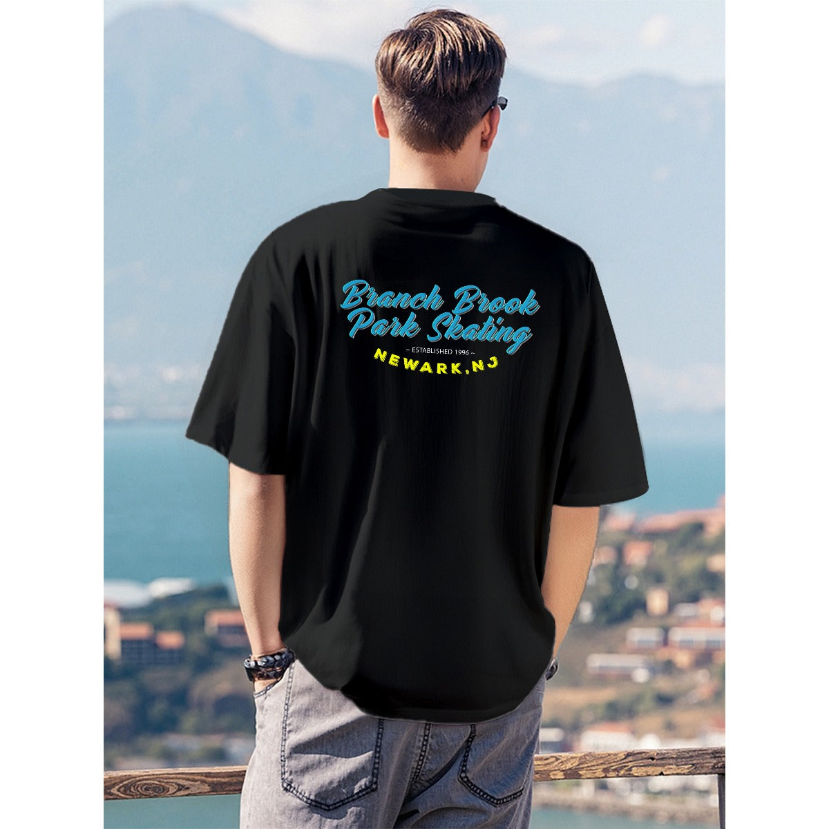 Men's T-Shirt For The USA|180GSM Front & Back DTG