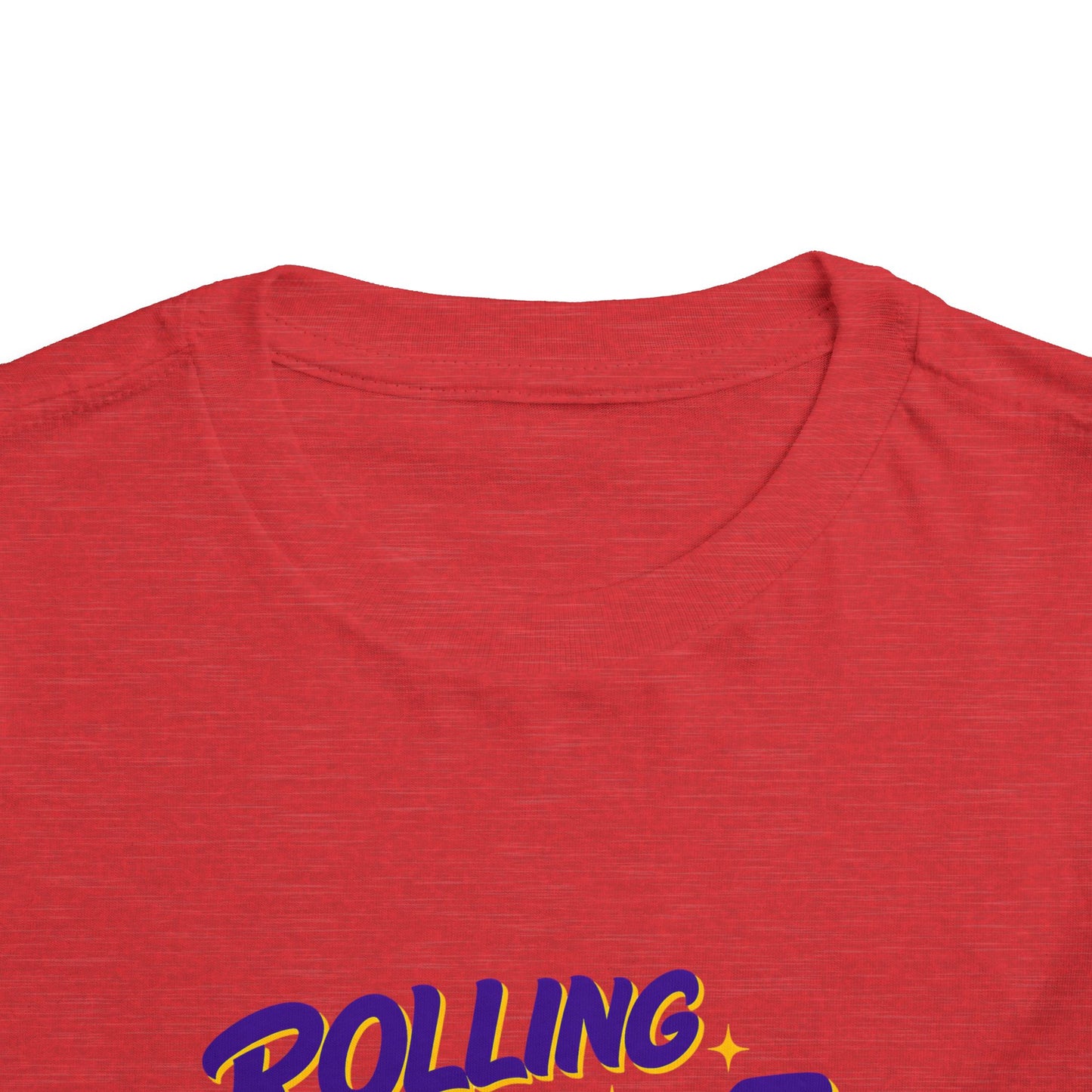 Kid's "Rolling Into 4" Birthday T-Shirt for 4 Year Old Child