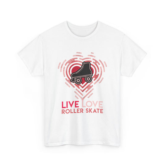 Women's "Live Love Roller Skate" Roller Skaters T-Shirt