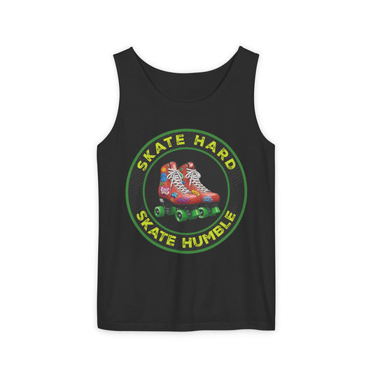 Unisex, Skate Hard, Skate Humble, Tank Top