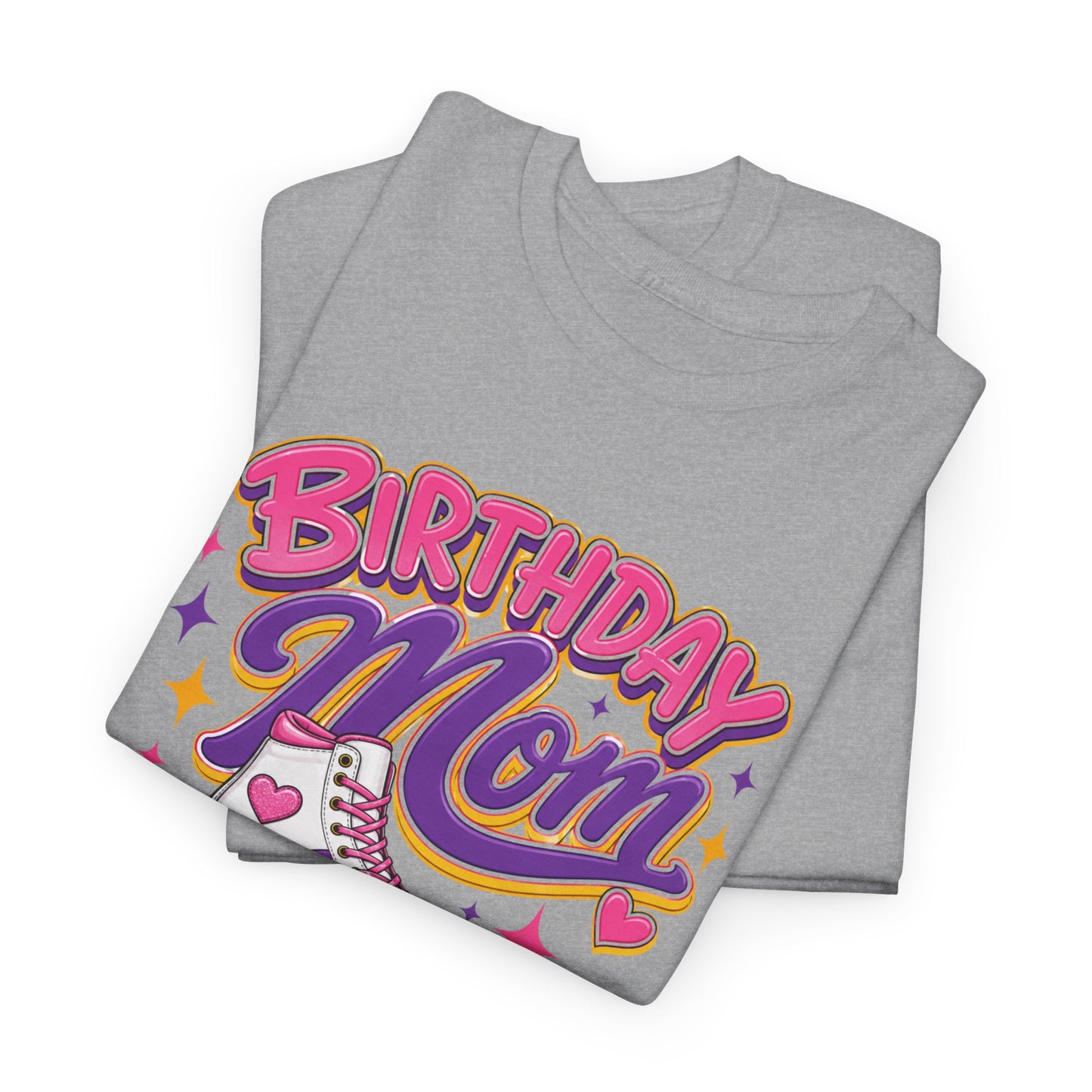 Women's Roller Skating Birthday T-Shirt - Birthday Mom - Retro Skate Tee