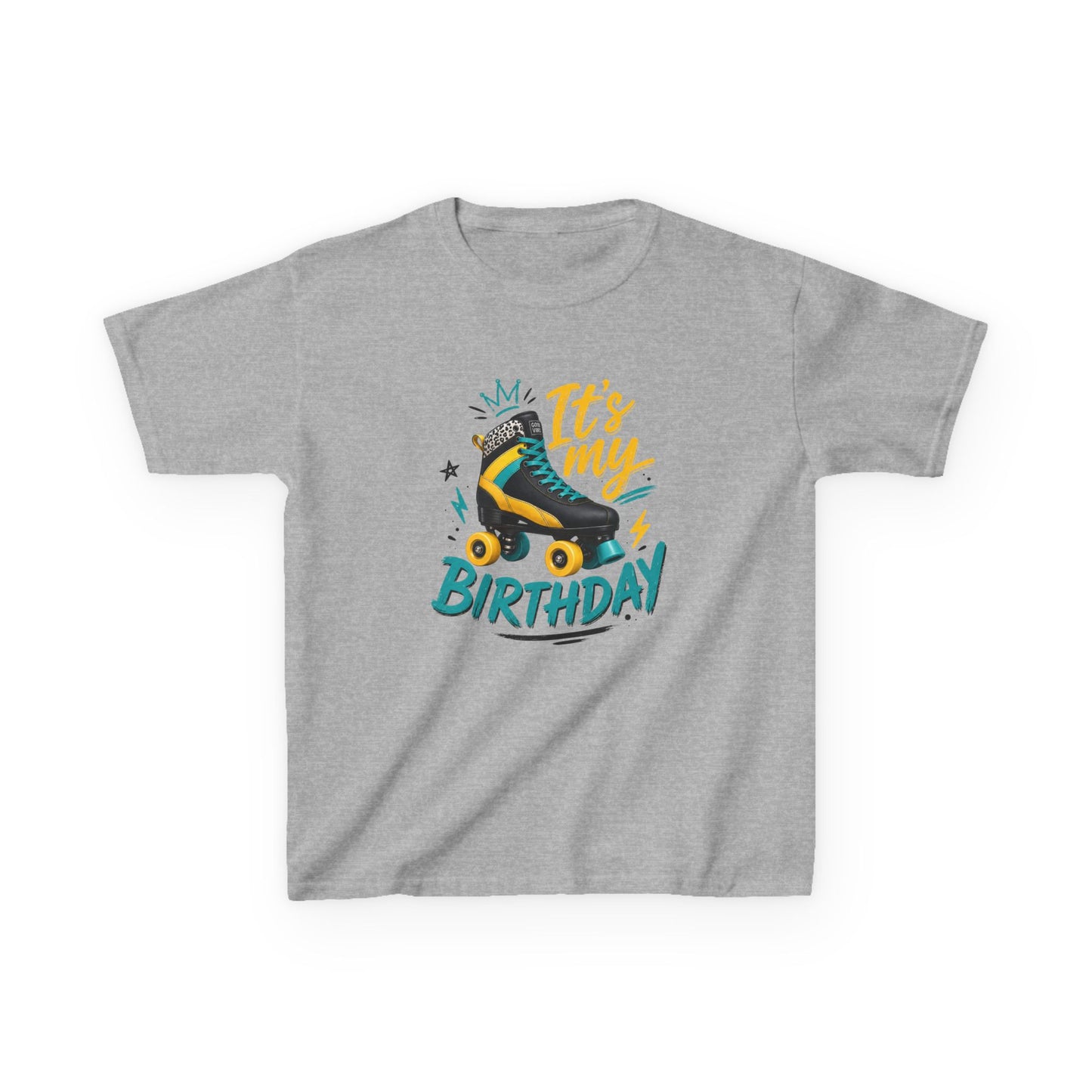 Kid's Birthday Roller Skating T-Shirt - "Its My Birthday" - Tee for Boys and Girls