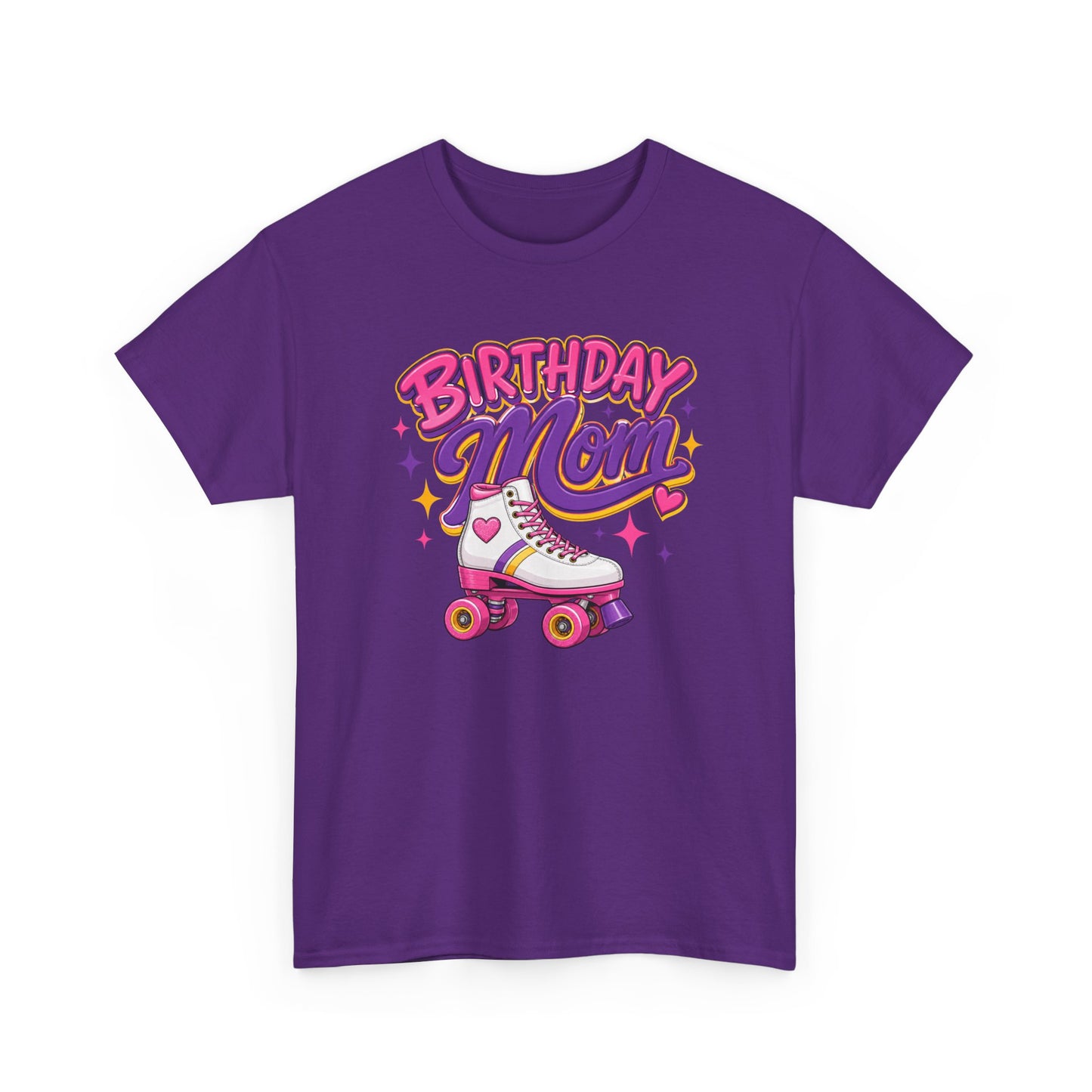Women's Roller Skating Birthday T-Shirt - Birthday Mom - Retro Skate Tee