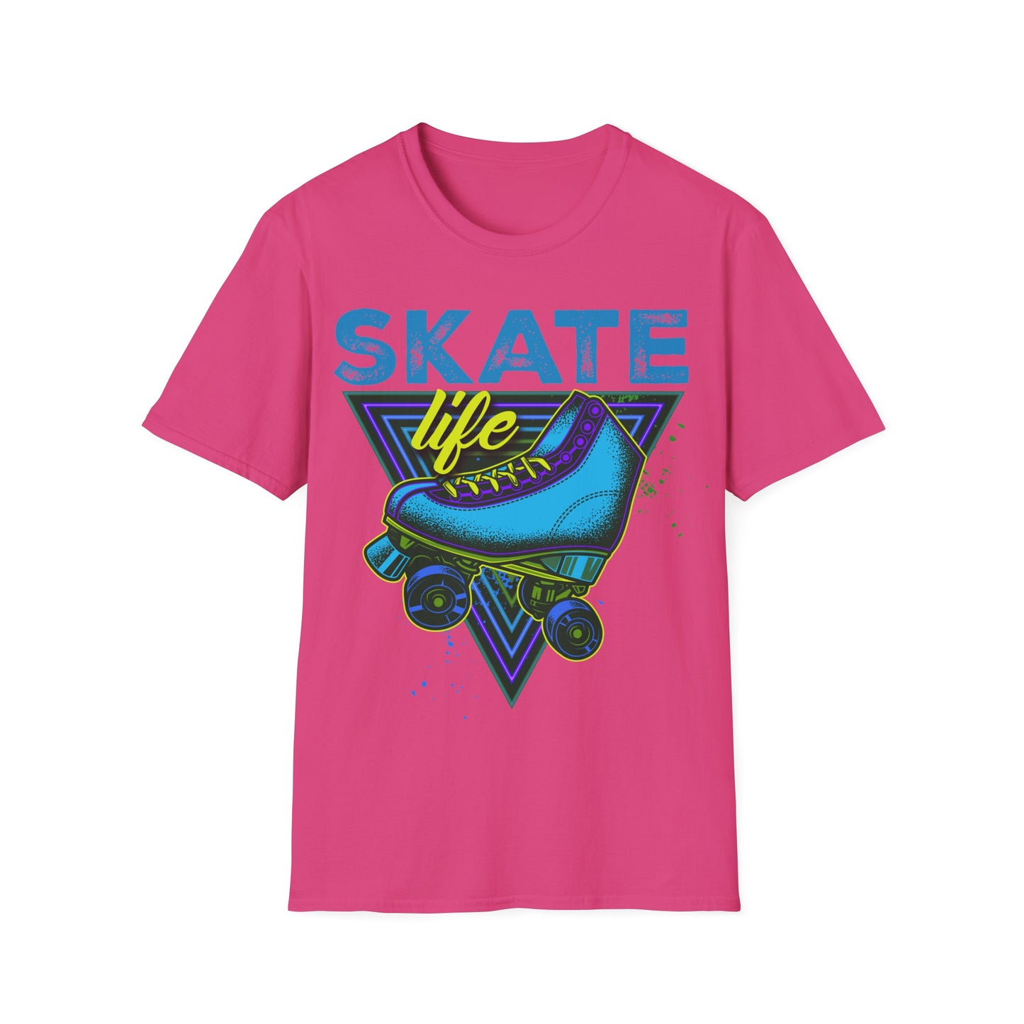 Adult "Skate Life" T-Shirt - Skateworld - Tampa, FL (Blue Design)