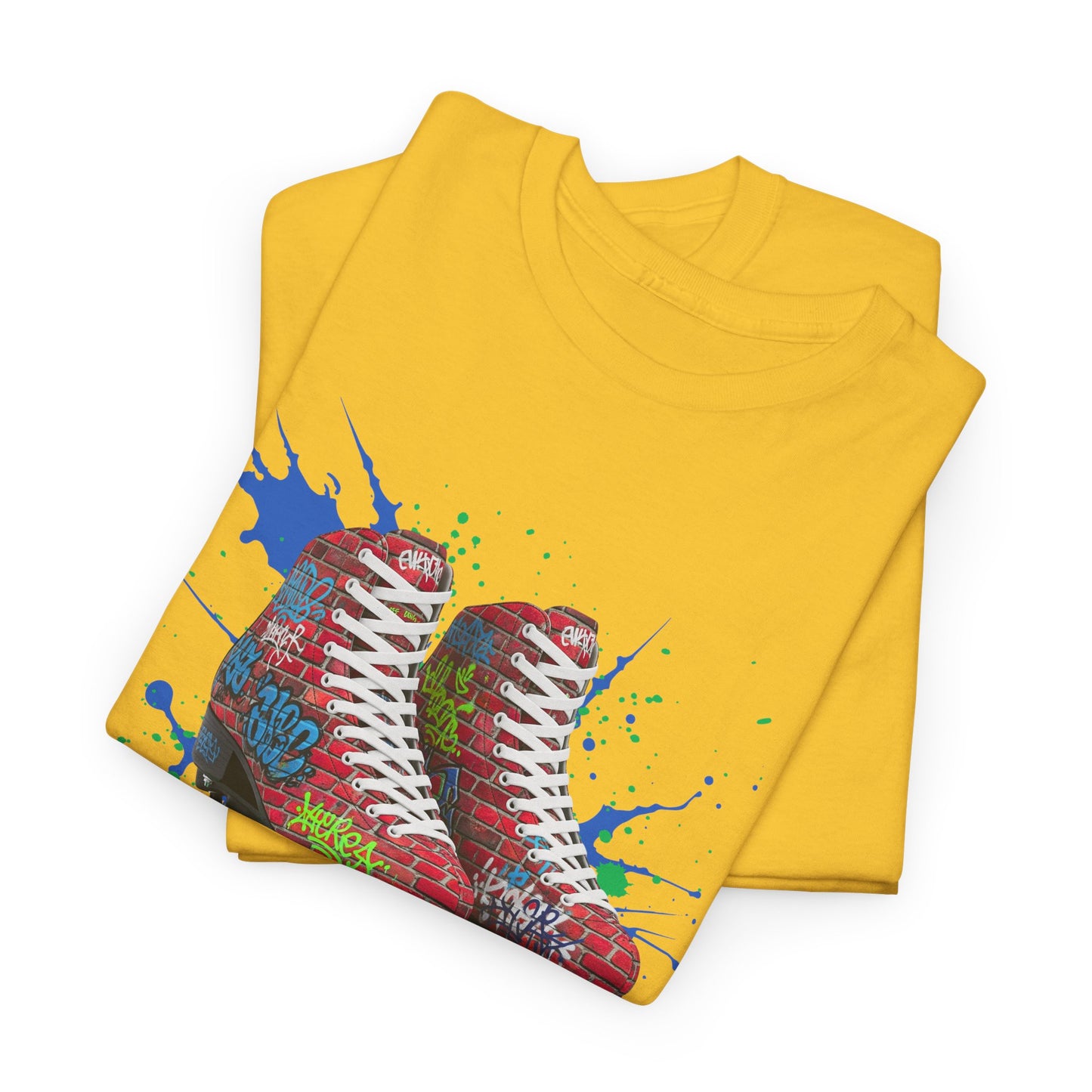 Adult Retro Roller Skating T-Shirt - Skate Life - Graffiti Style Graphic Tee for Skaters