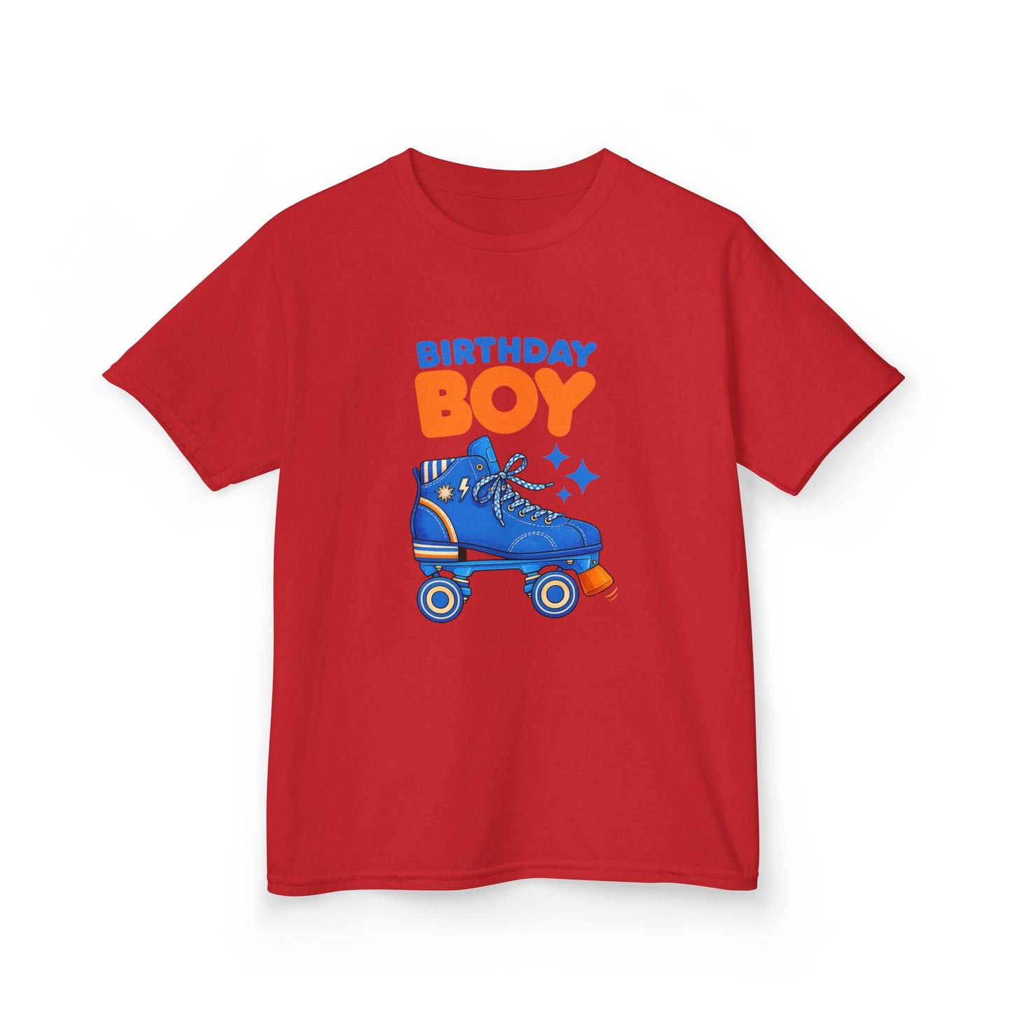 Boy's Birthday Roller Skating T-Shirt - Birthday Boy - Kids Tee for Skating Rink
