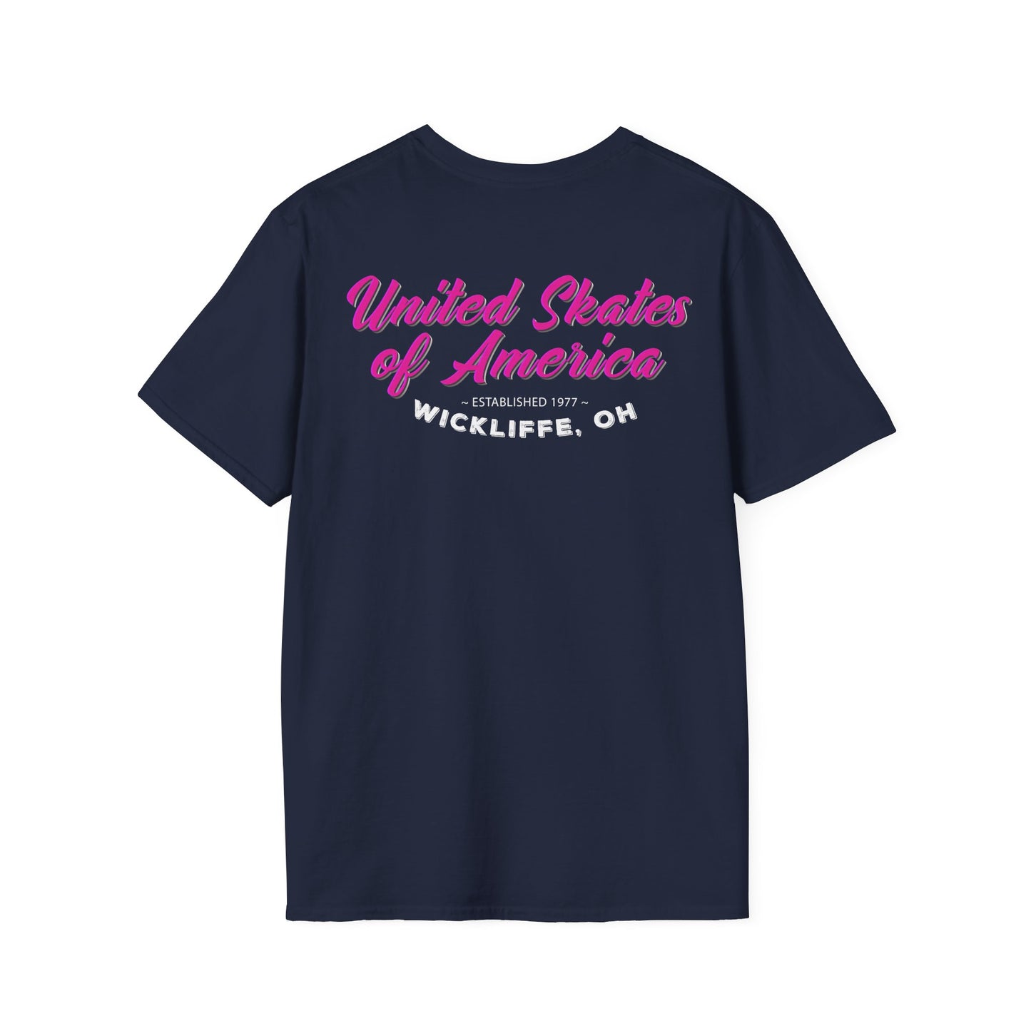 Adult "Skate Life" Paint Splattered Skates T-Shirt - United Skates of America - Wickliffe