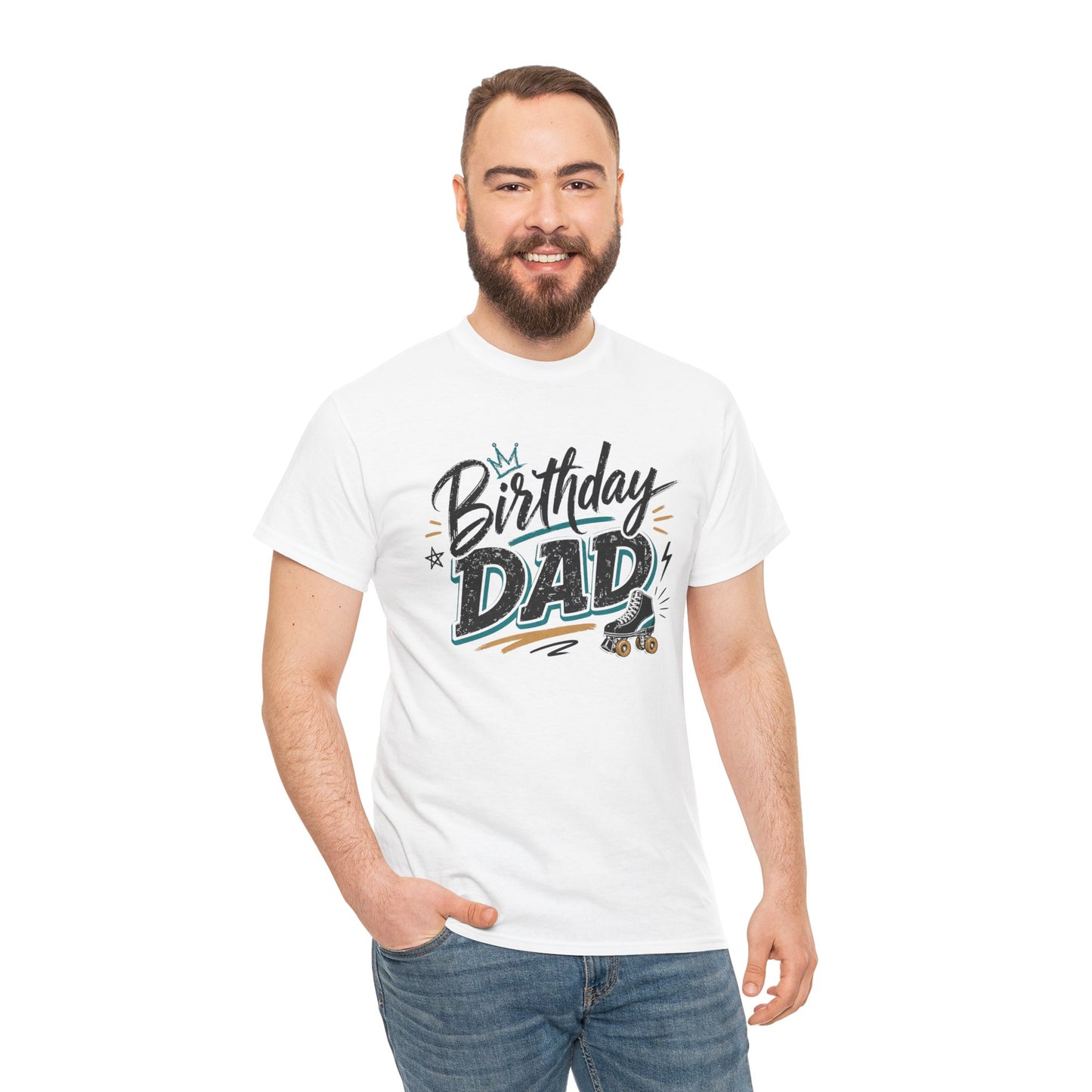 Birthday Dad - Retro T-Shirt for Fathers
