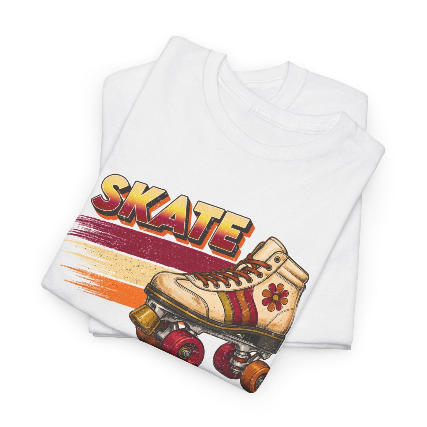 Retro Roller Skate T-Shirt | Unisex Vintage Quad Skating Graphic Tee | 70s 80s Inspired Roller Skate Shirt