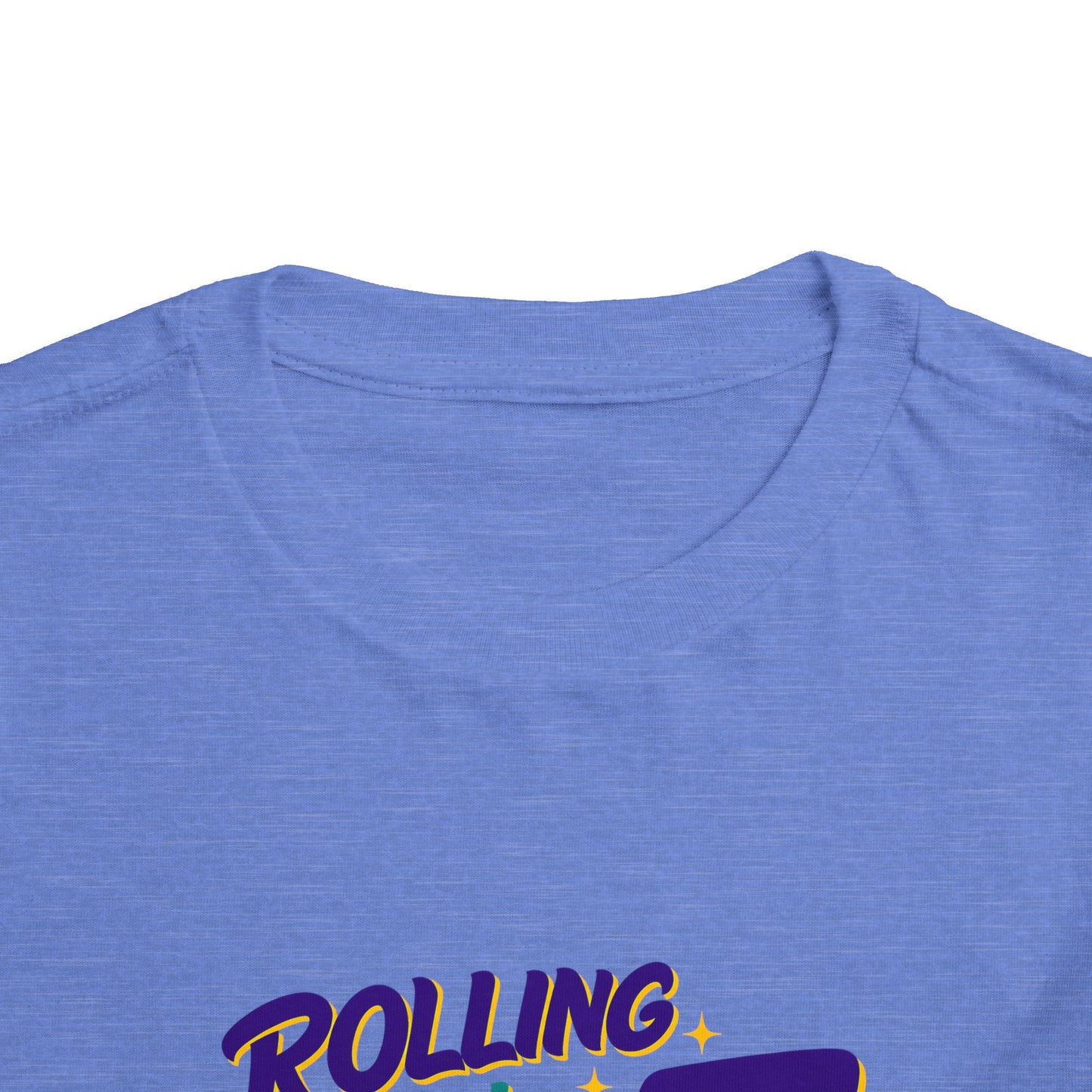 Kid's  "Rolling Into 5 " Birthday T-Shirt for 5 Year Old Child, Roller Skating Tee