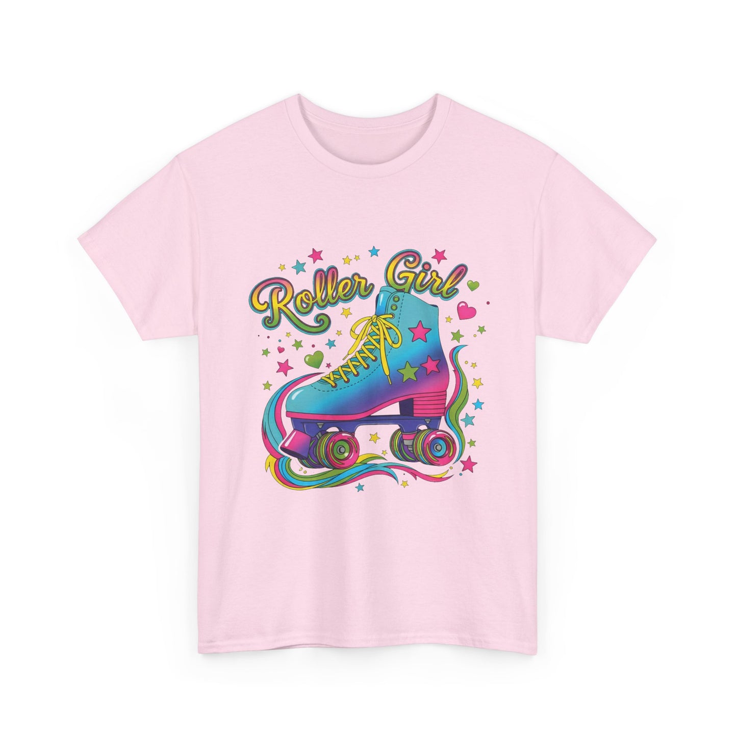 Women's Roller Skating T-shirt - Roller Girl - Retro Graphic Shirt for Skaters