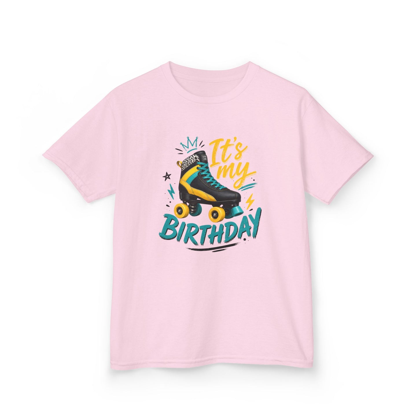 Kid's Birthday Roller Skating T-Shirt - "Its My Birthday" - Tee for Boys and Girls