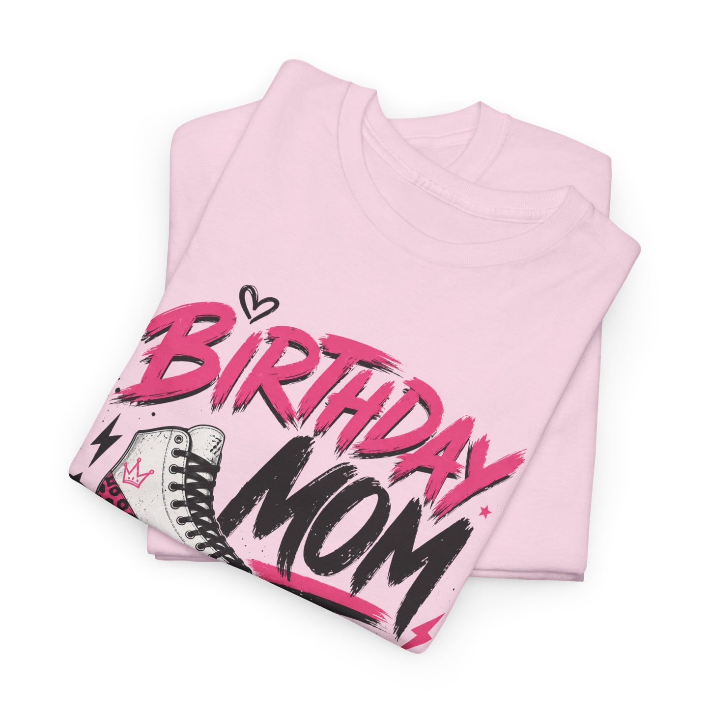 Birthday Mom - Retro Skate T-Shirt for Mothers