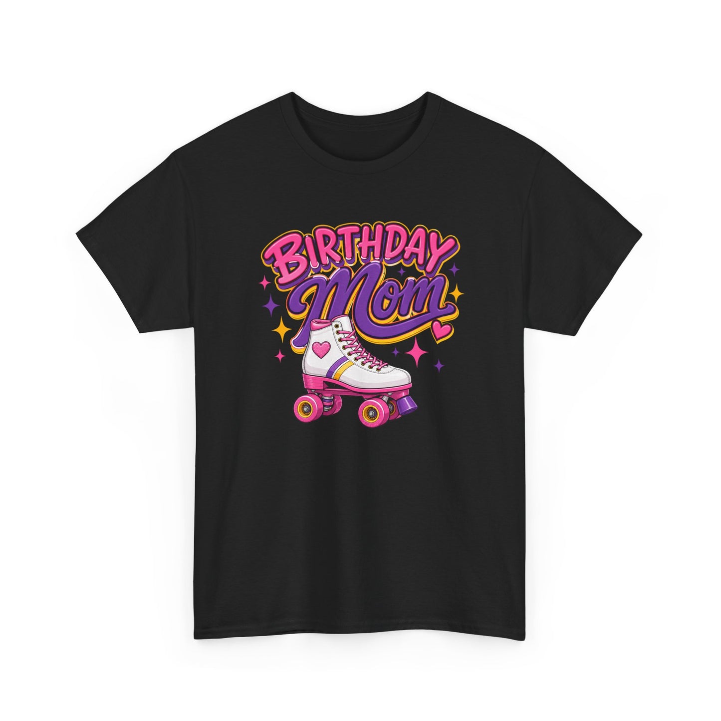 Women's Roller Skating Birthday T-Shirt - Birthday Mom - Retro Skate Tee