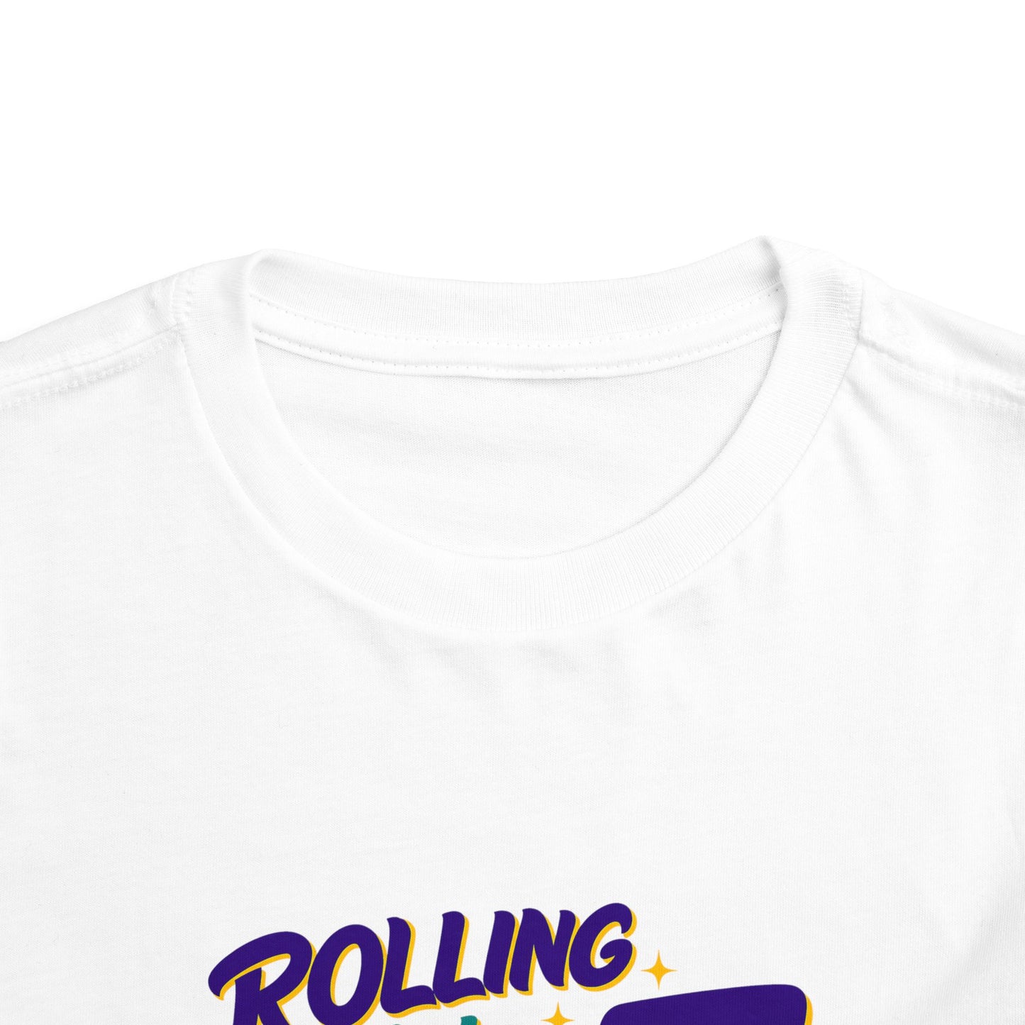 Kid's  "Rolling Into 5 " Birthday T-Shirt for 5 Year Old Child, Roller Skating Tee
