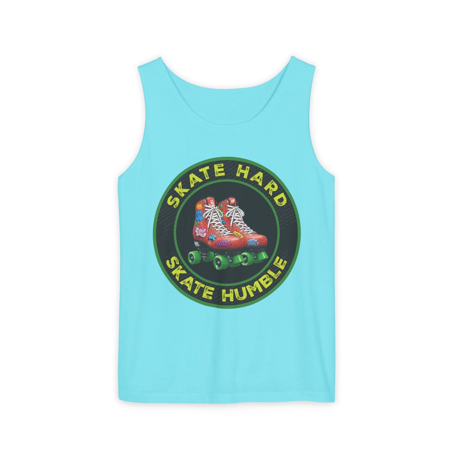 Unisex, Skate Hard, Skate Humble, Tank Top