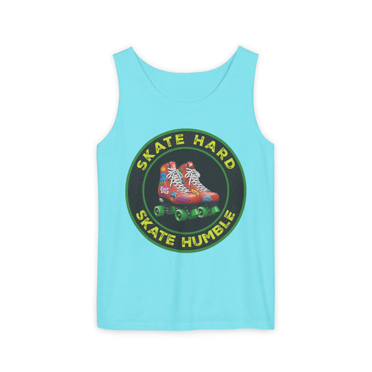 Unisex, Skate Hard, Skate Humble, Tank Top