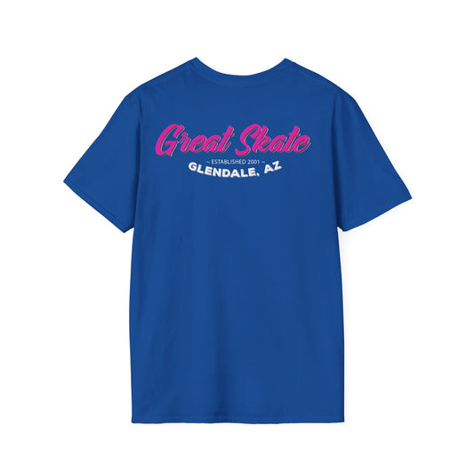 Adult "Skate Hard Skate Humble" T-Shirt -Great Skate, Glendale, AZ