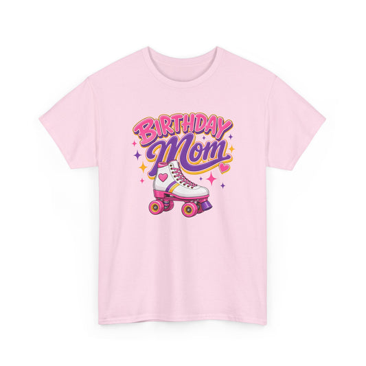 Women's Roller Skating Birthday T-Shirt - Birthday Mom - Retro Skate Tee