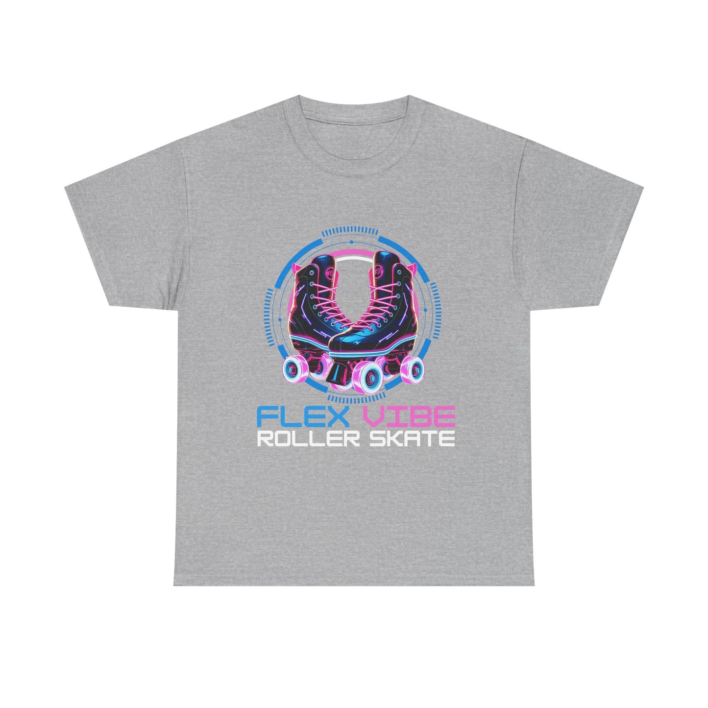 Unisex "Flex Vibe Roller Skate" T-Shirt for Adults
