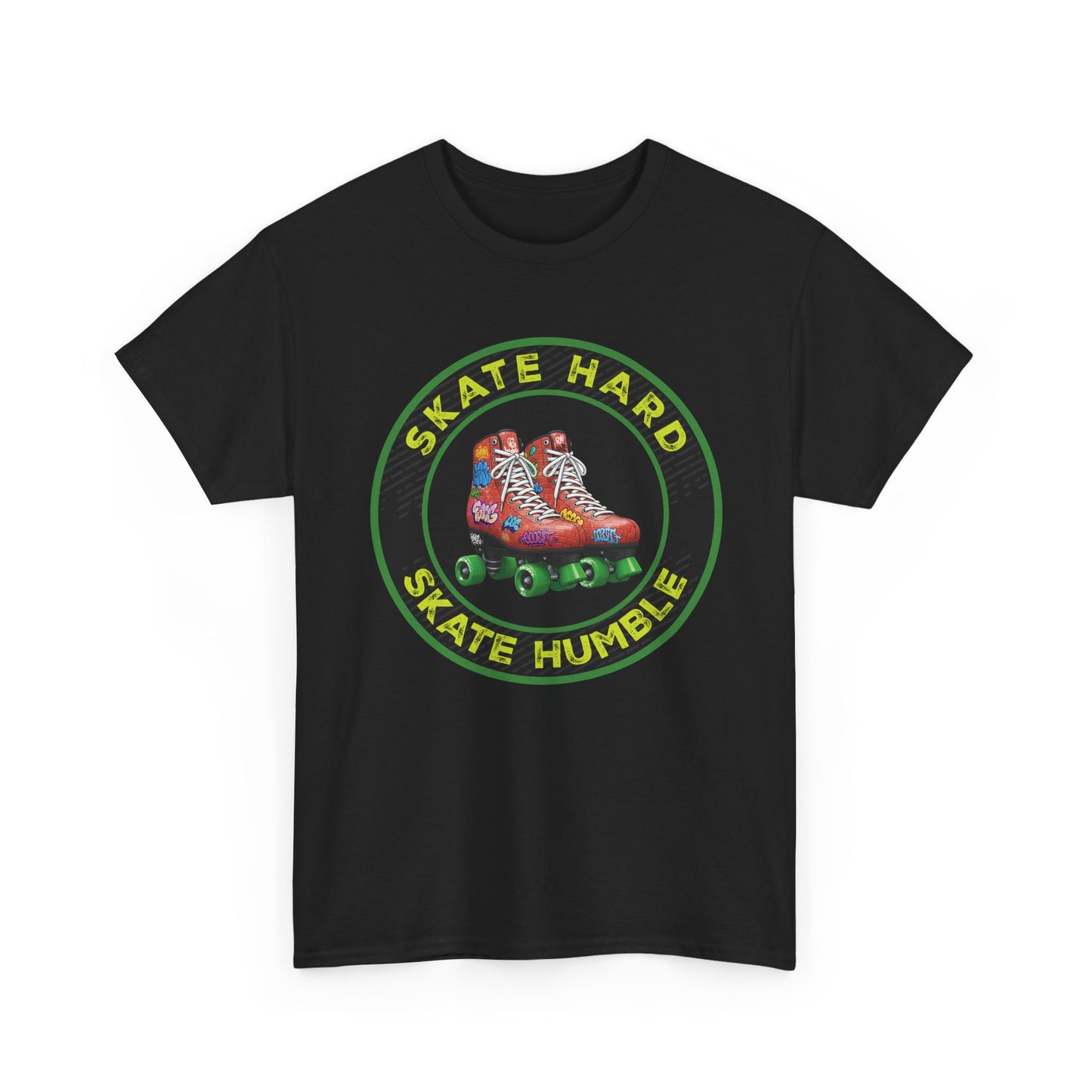Men's "Skate Hard Skate Humble" Roller Skating T-Shirt
