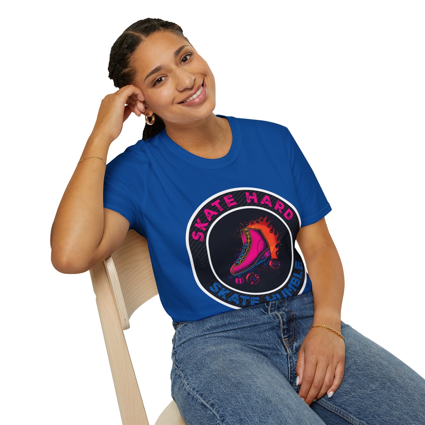 Skate Hard Skate Humble" T-Shirt - United Skates of America - Massapequa, NY