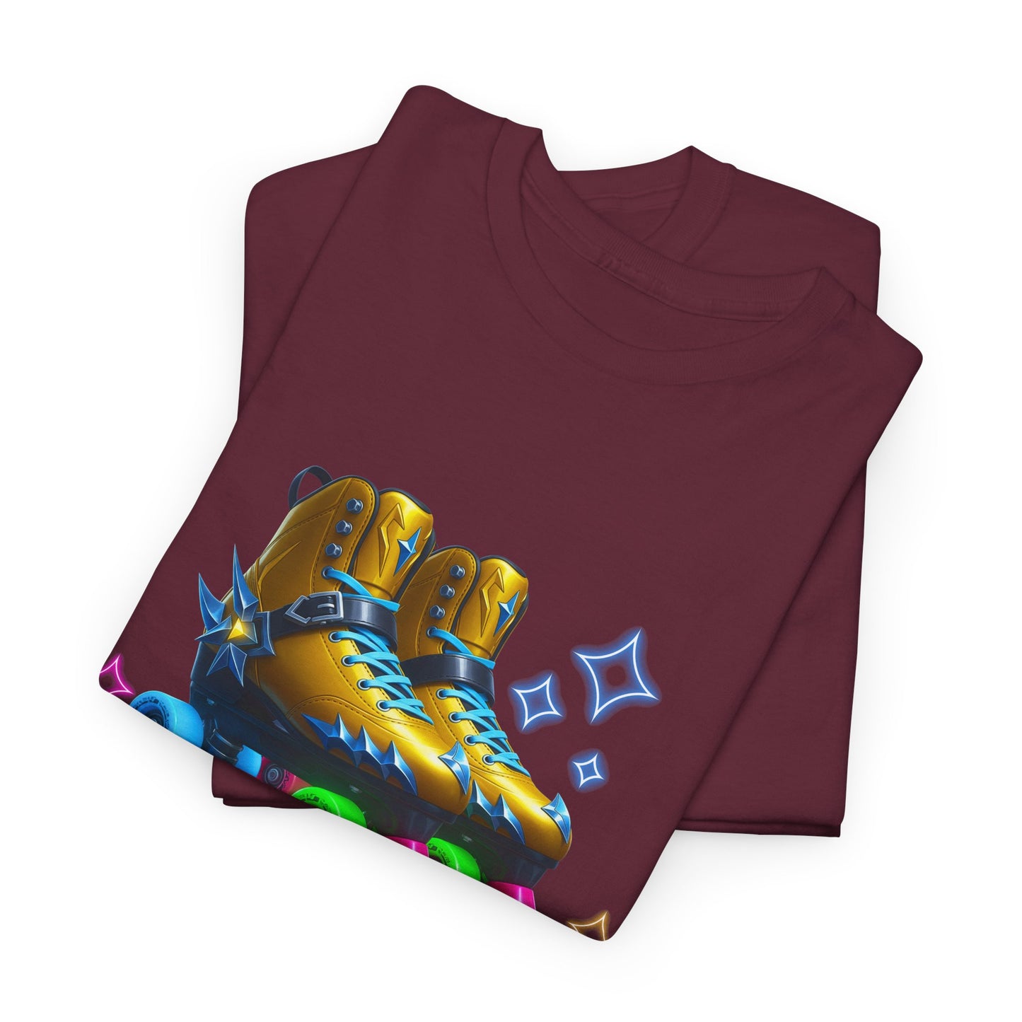 It's My Golden Birthday  - Adult and Teens Roller Skate Graphic T-Shirt – 100% Cotton, Female