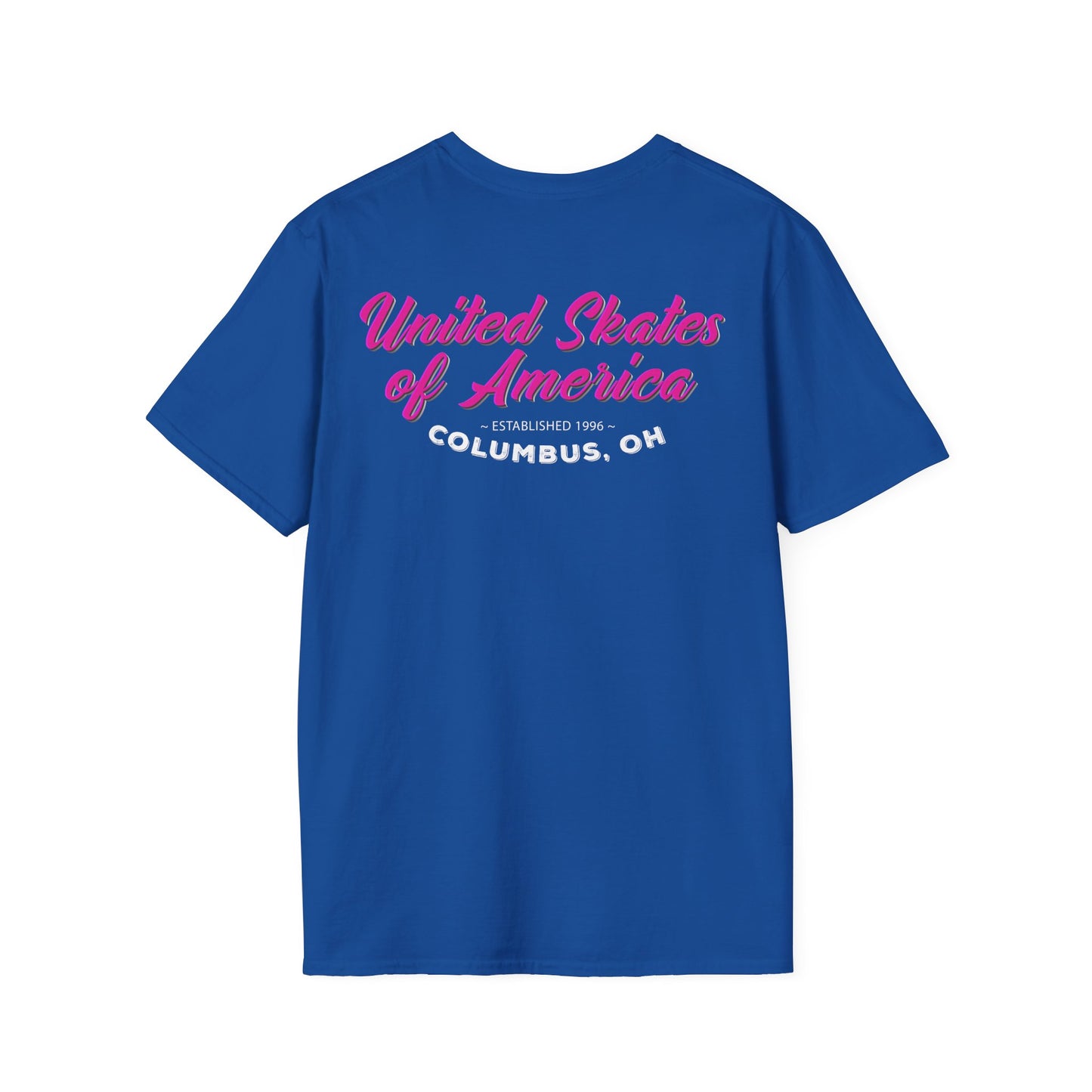 Skate Hard Skate Humble" T-Shirt - United Skates of America - Columbus, OH