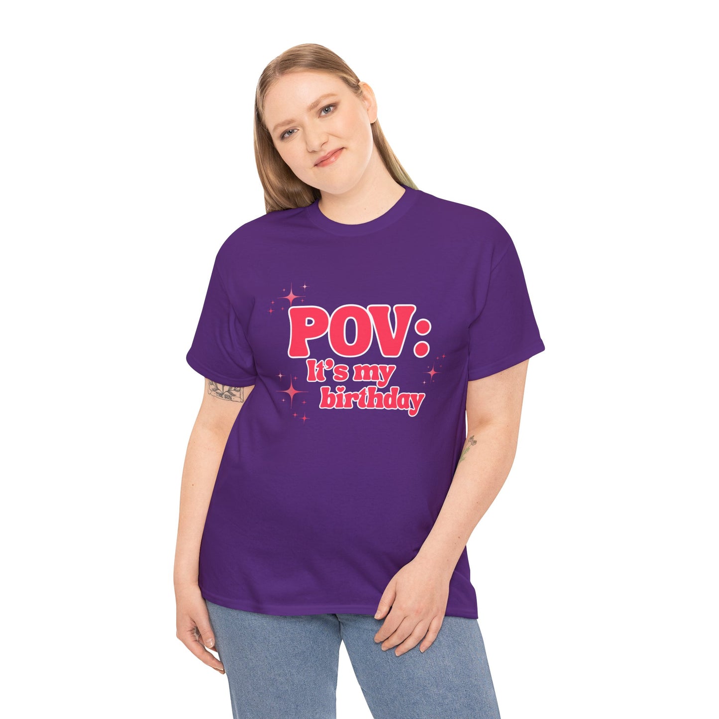 POV It’s My Birthday - Women's T-Shirt