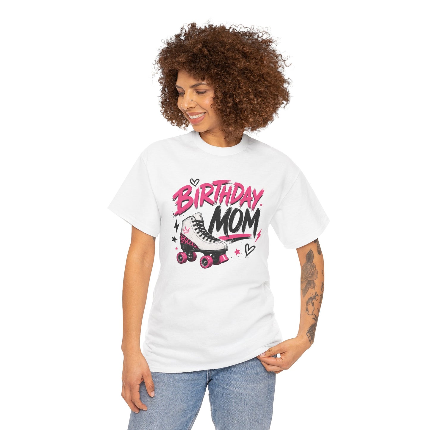 Birthday Mom - Retro Skate T-Shirt for Mothers