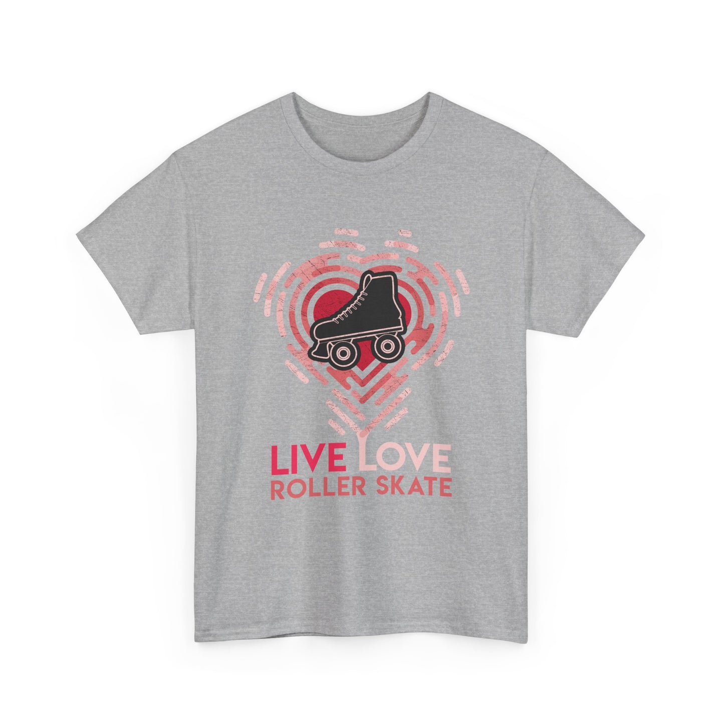 Women's "Live Love Roller Skate" Roller Skaters T-Shirt