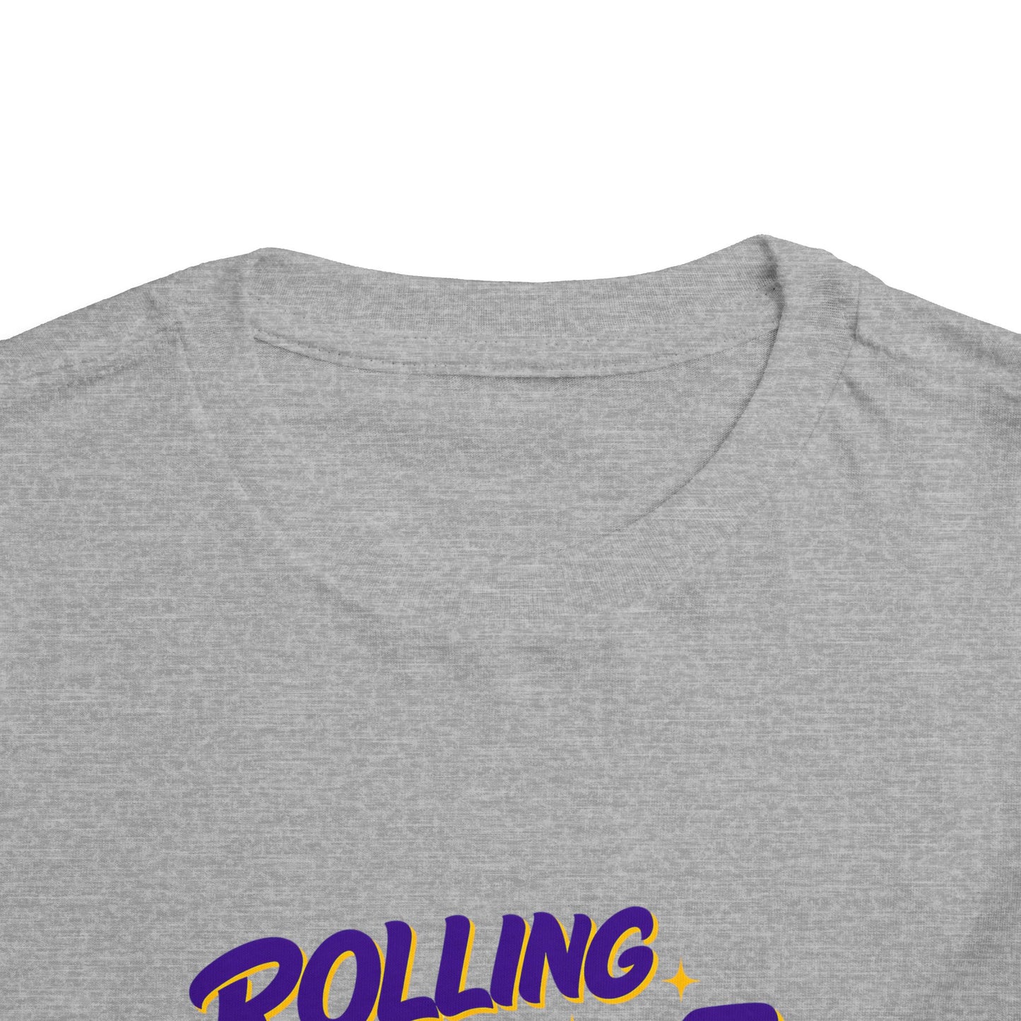 Kid's "Rolling Into 4" Birthday T-Shirt for 4 Year Old Child