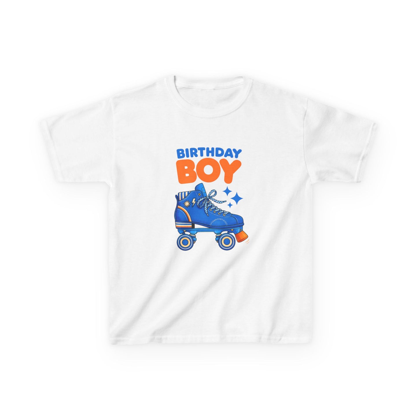 Boy's Birthday Roller Skating T-Shirt - Birthday Boy - Kids Tee for Skating Rink