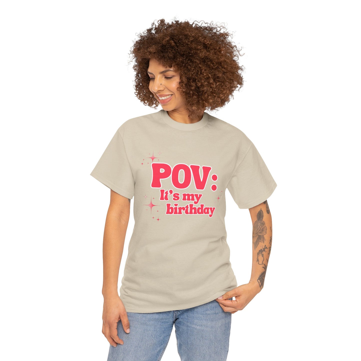 POV It’s My Birthday - Women's T-Shirt