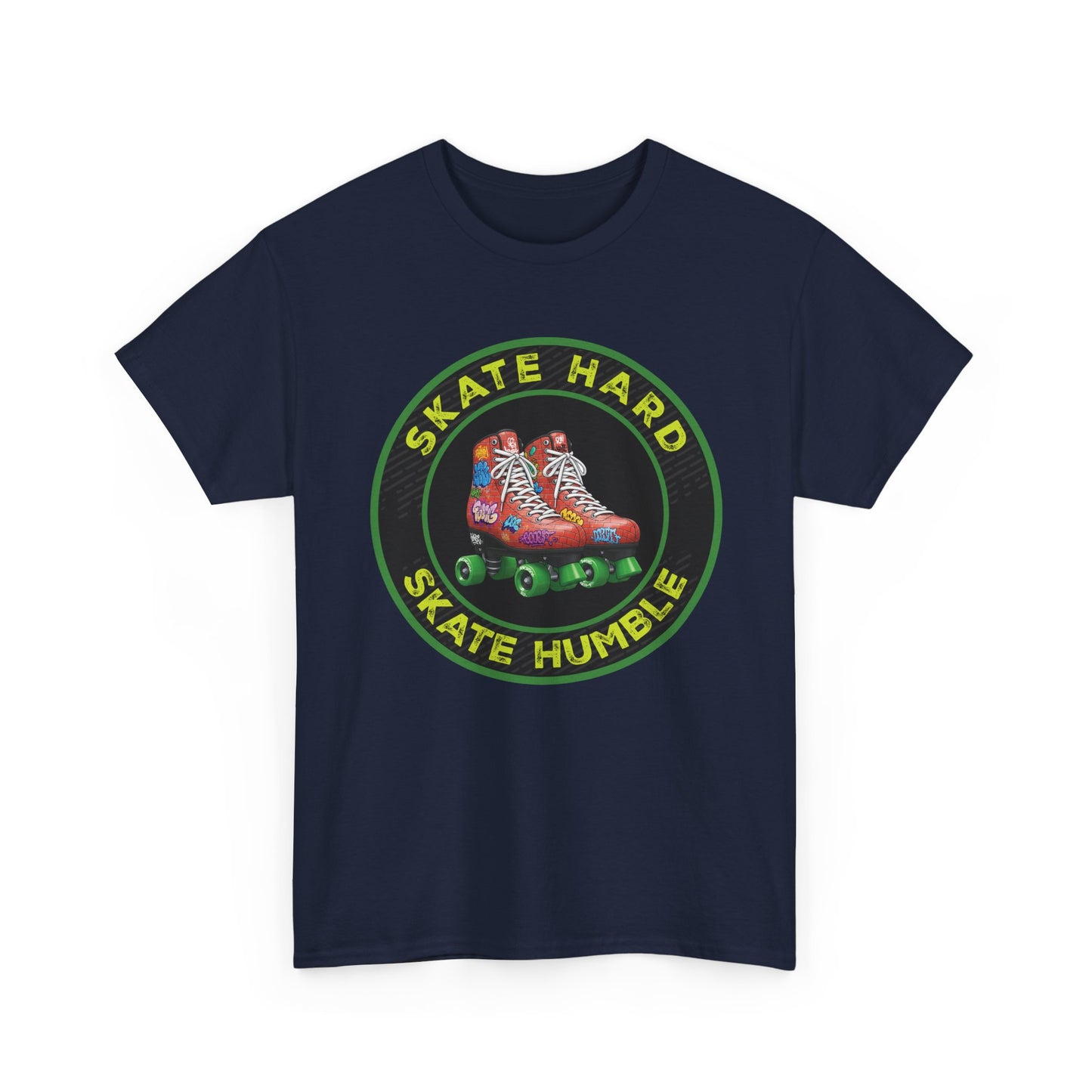 Men's "Skate Hard Skate Humble" Roller Skating T-Shirt