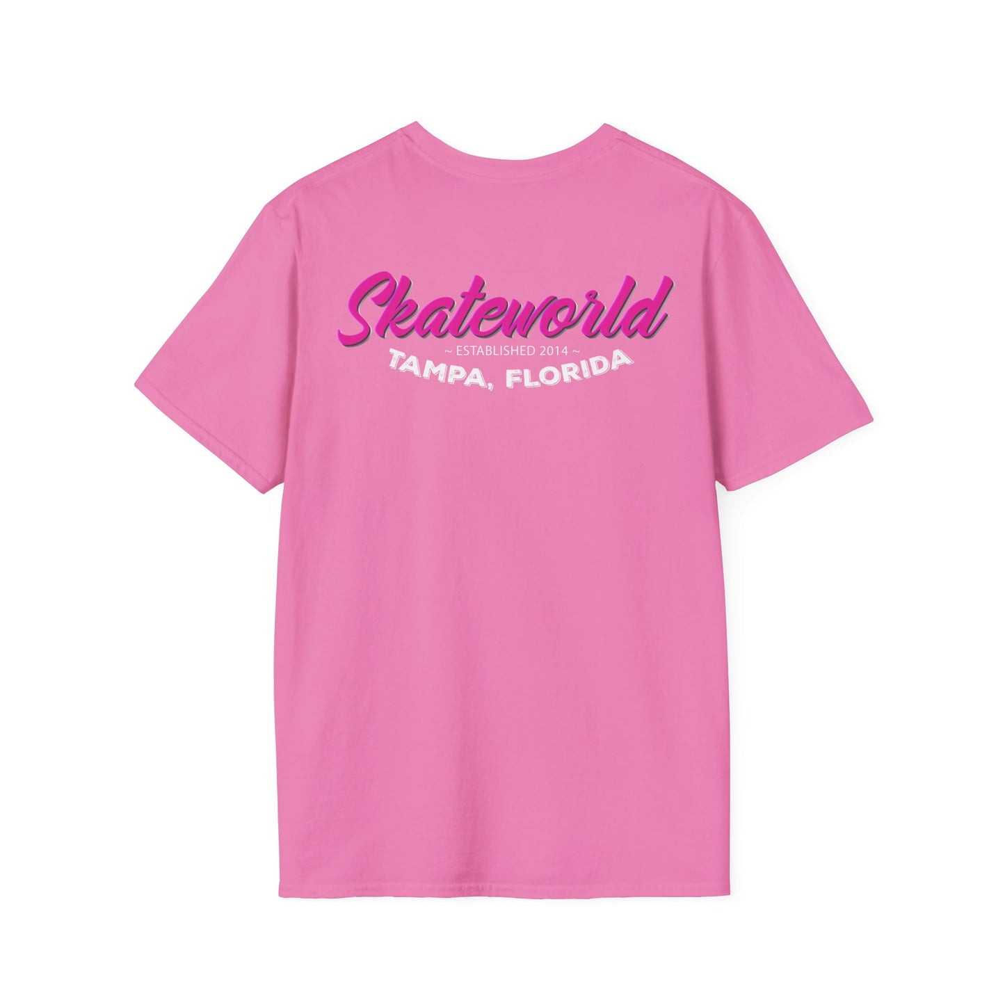 Adult "Skate Life" Paint Splattered Skates T-Shirt - Skateworld - Tampa, FL