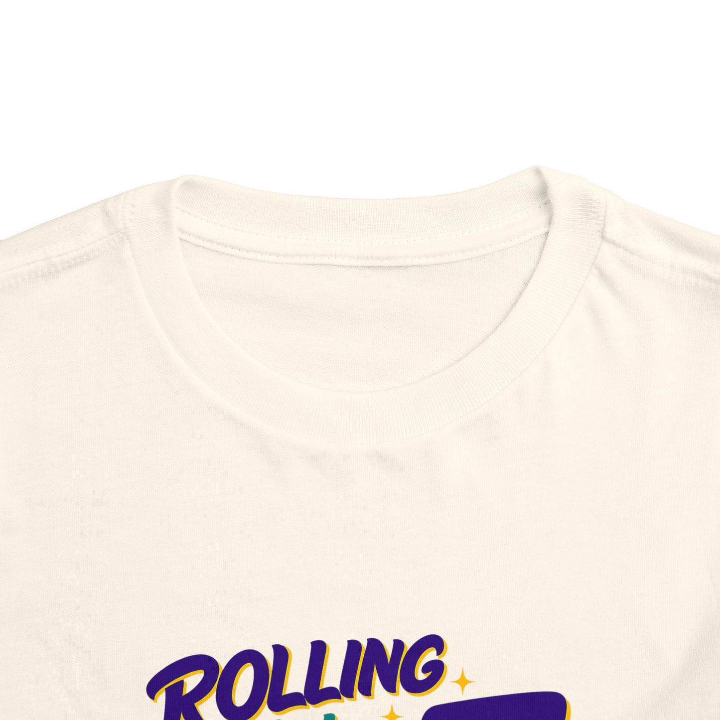 Kid's  "Rolling Into 5 " Birthday T-Shirt for 5 Year Old Child, Roller Skating Tee