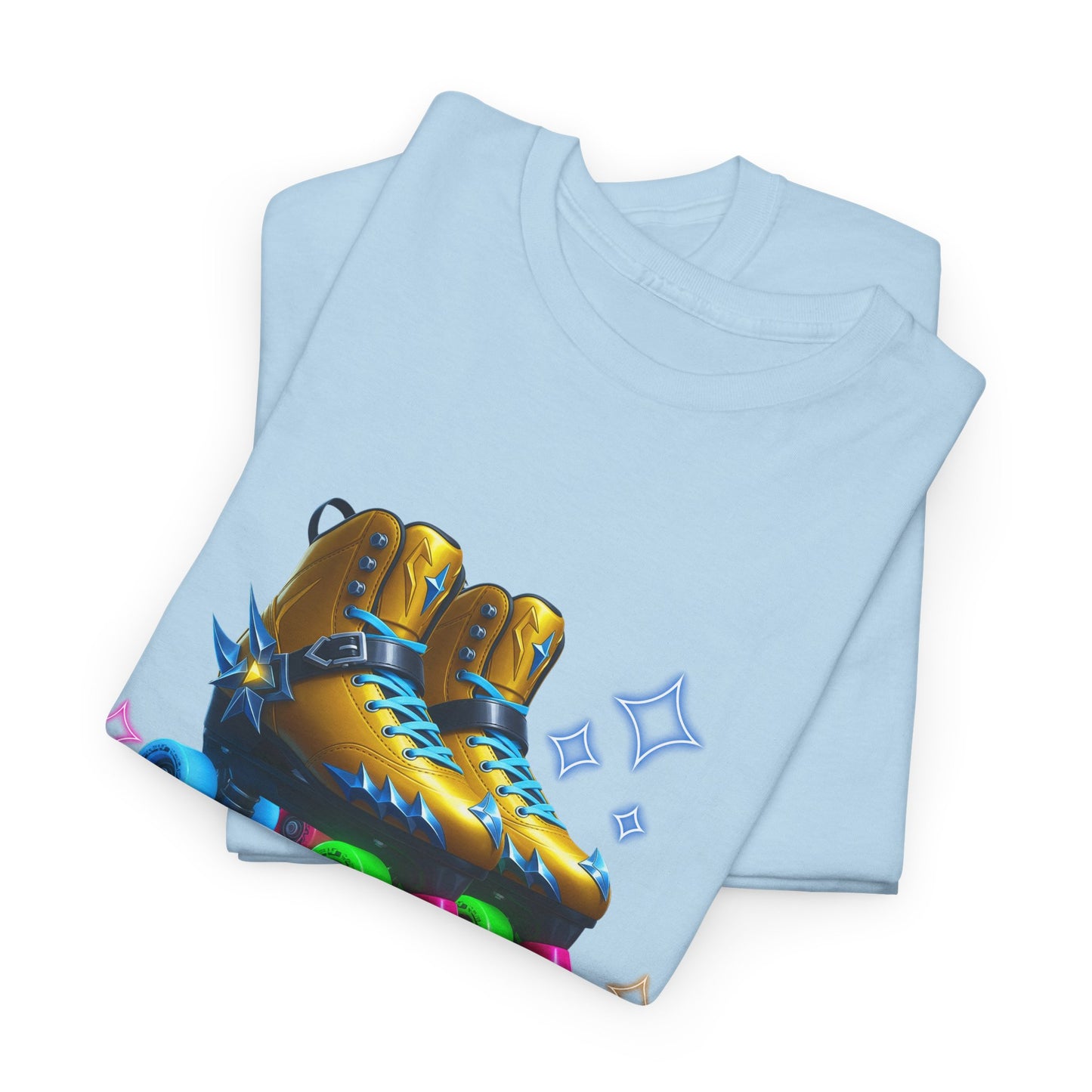 It's My Golden Birthday  - Adult and Teens Roller Skate Graphic T-Shirt – 100% Cotton, Female