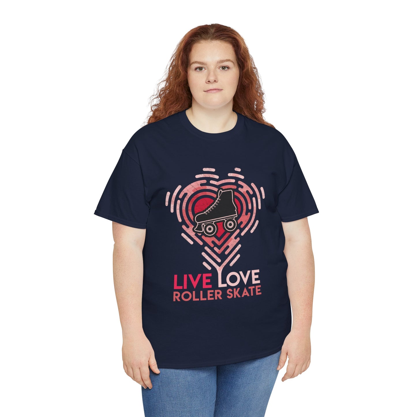 Women's "Live Love Roller Skate" Roller Skaters T-Shirt