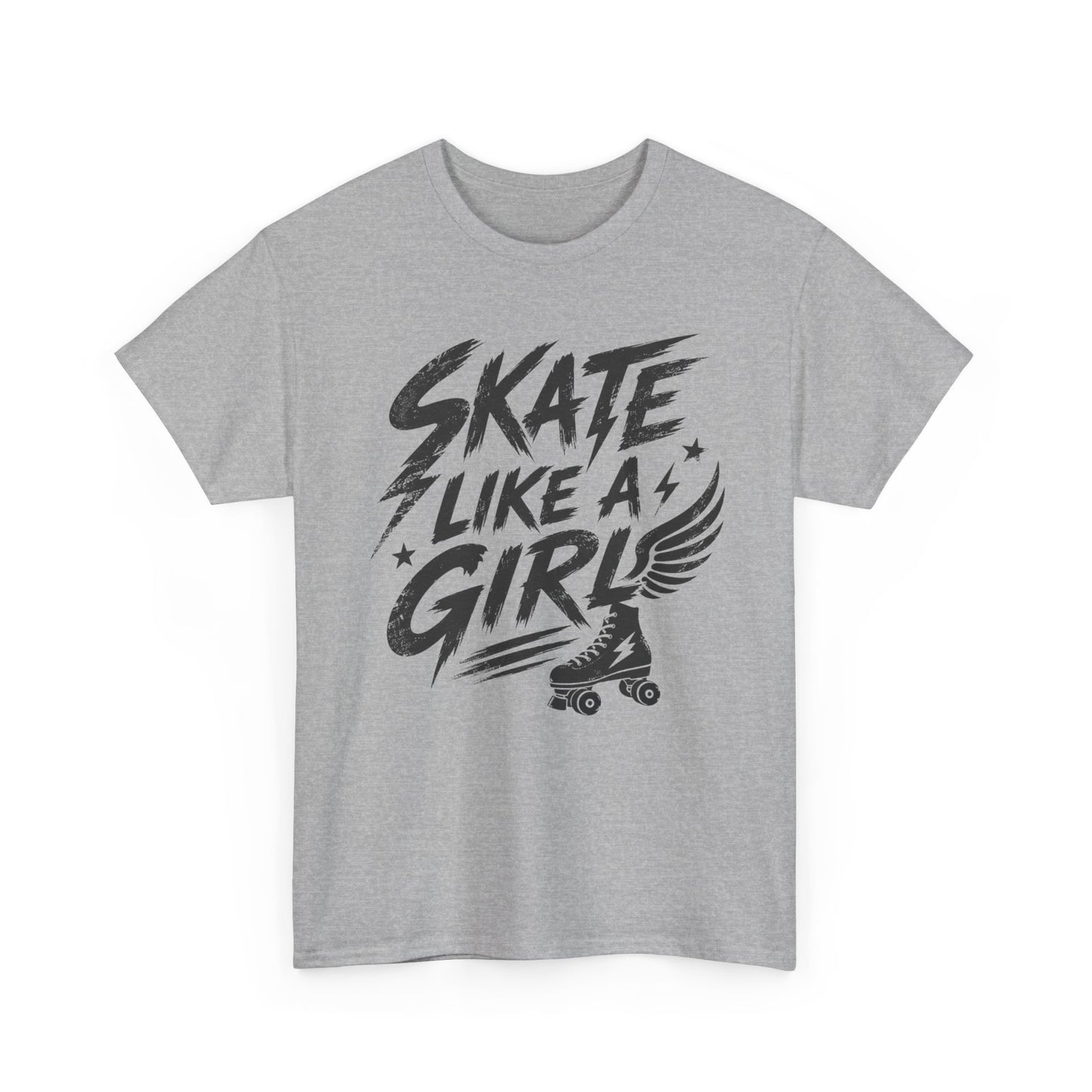 Adult Skate Like a Girl Women's T-Shirt | Roller Skating, Roller Derby Girl & Rink Life Tee