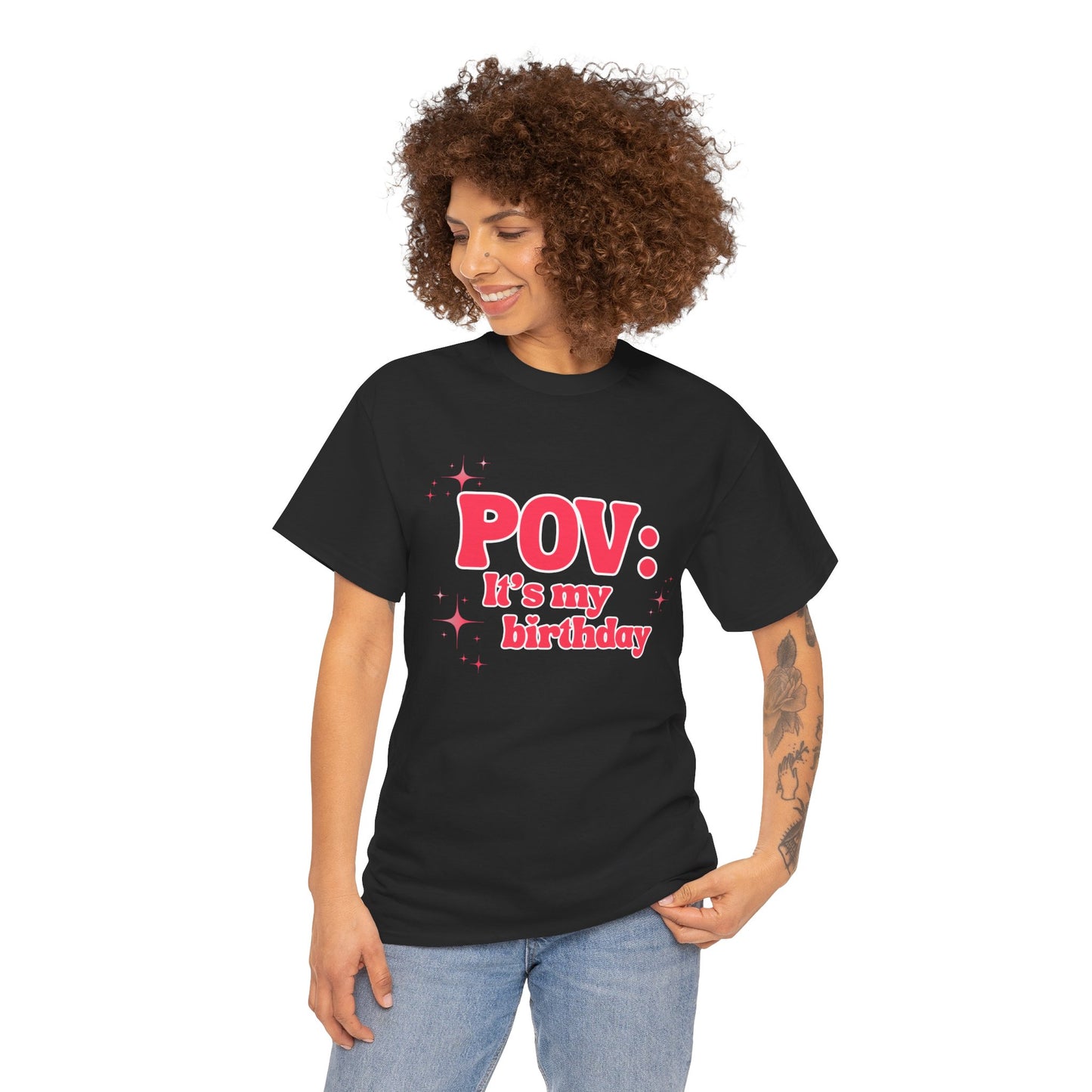 POV It’s My Birthday - Women's T-Shirt