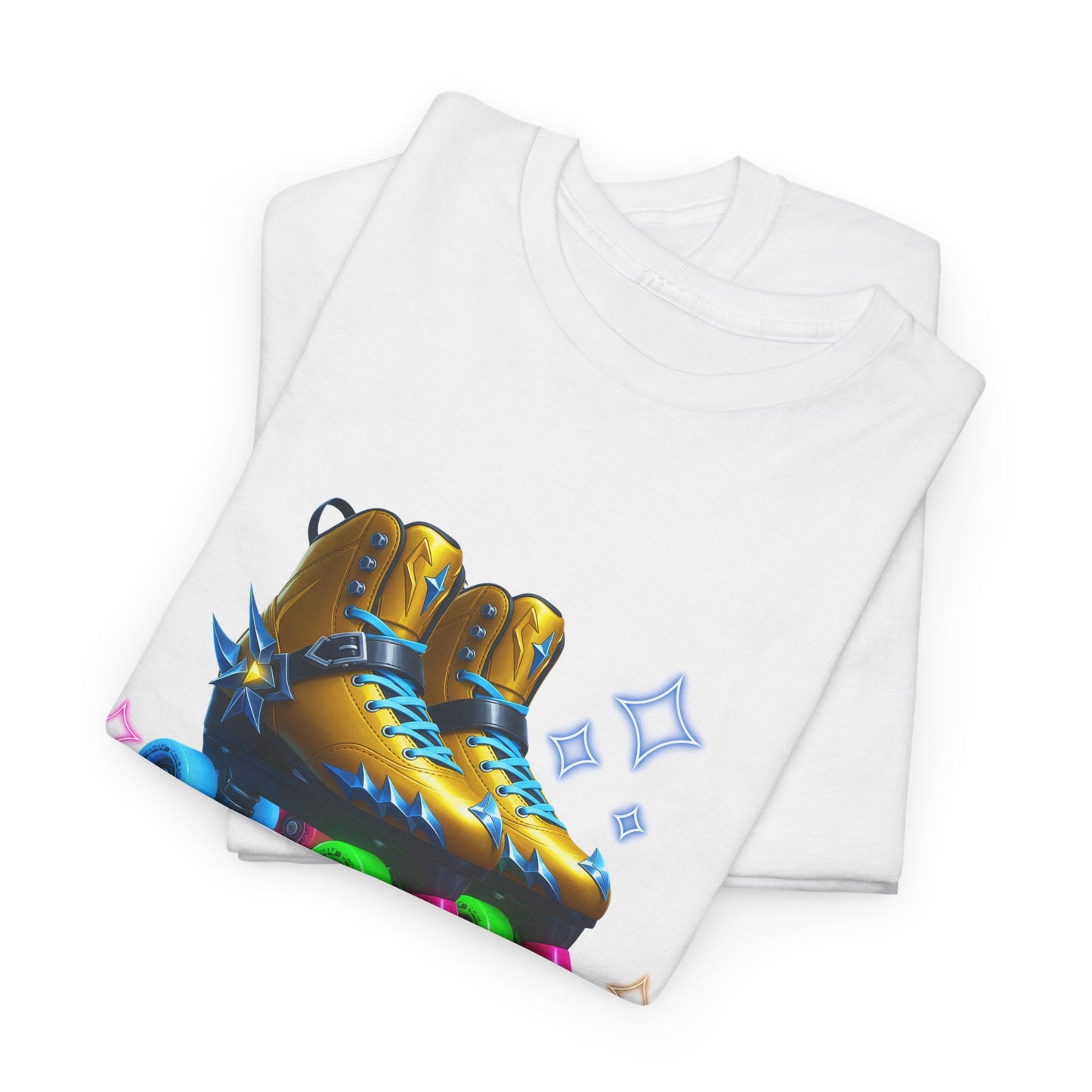 It's My Golden Birthday  - Adult and Teens Roller Skate Graphic T-Shirt – 100% Cotton, Female