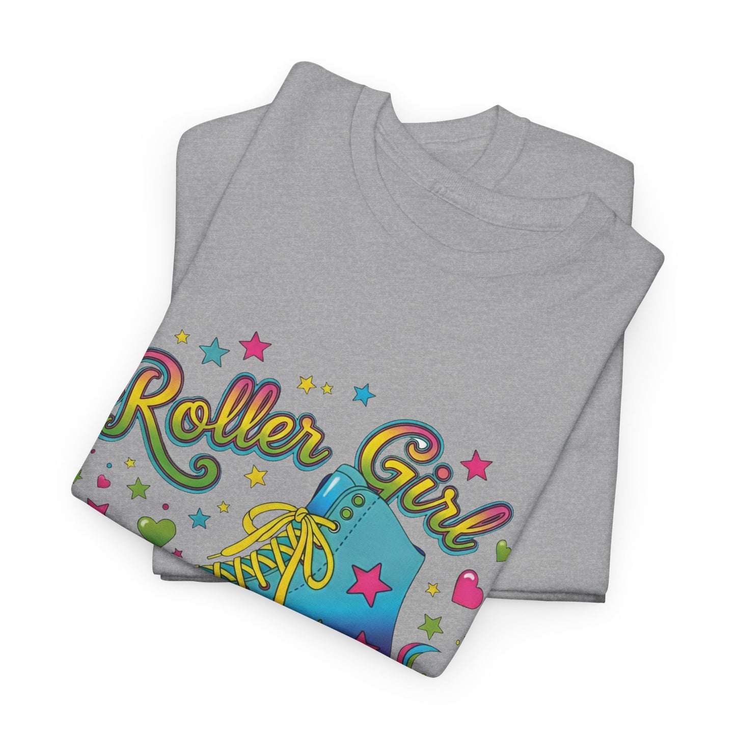 Women's Roller Skating T-shirt - Roller Girl - Retro Graphic Shirt for Skaters