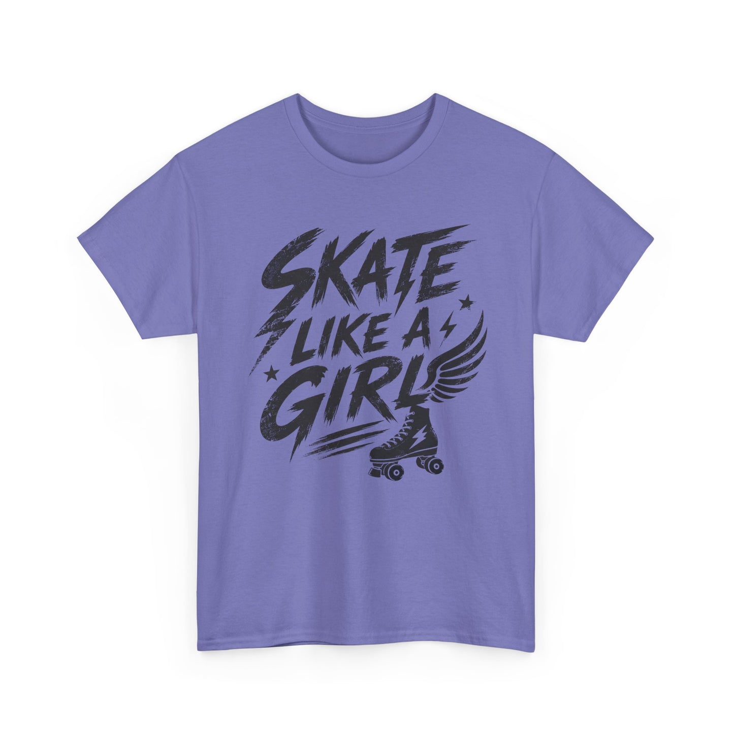 Adult Skate Like a Girl Women's T-Shirt | Roller Skating, Roller Derby Girl & Rink Life Tee