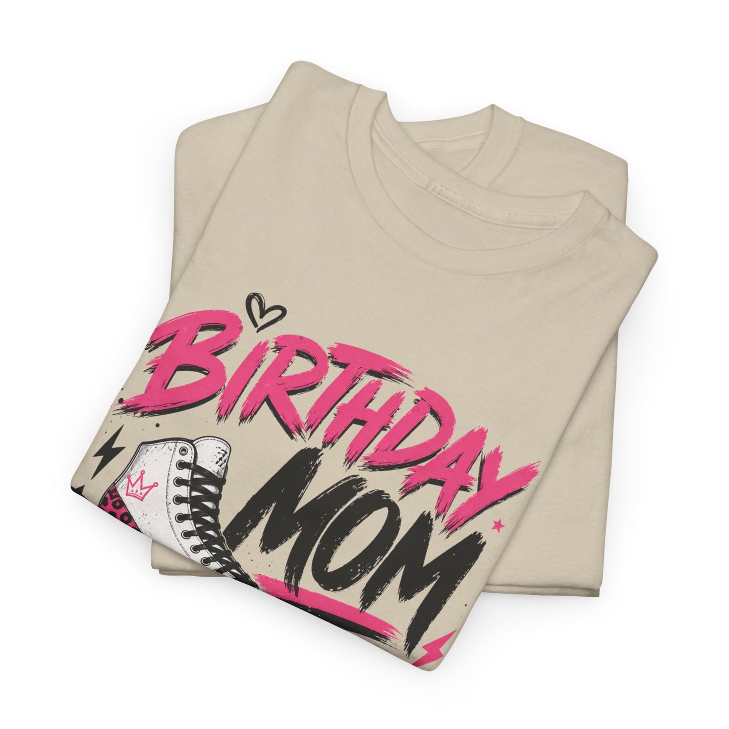 Birthday Mom - Retro Skate T-Shirt for Mothers