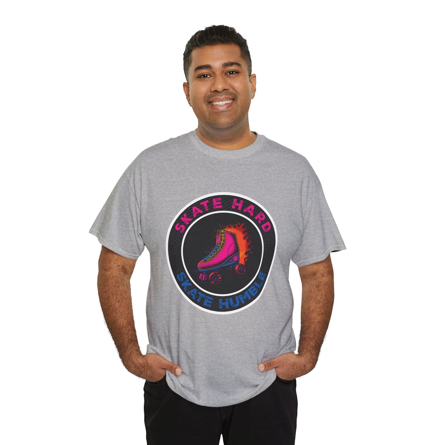 Adult Roller Skating T-Shirt "Skate Hard Skate Humble"