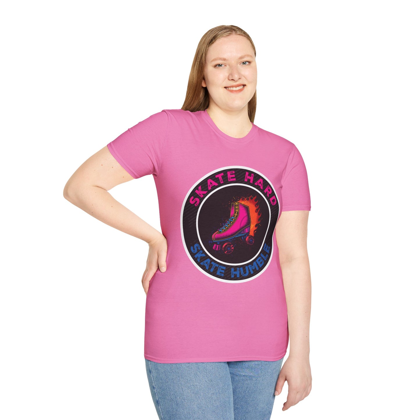 Skate Hard Skate Humble" T-Shirt - United Skates of America - Massapequa, NY