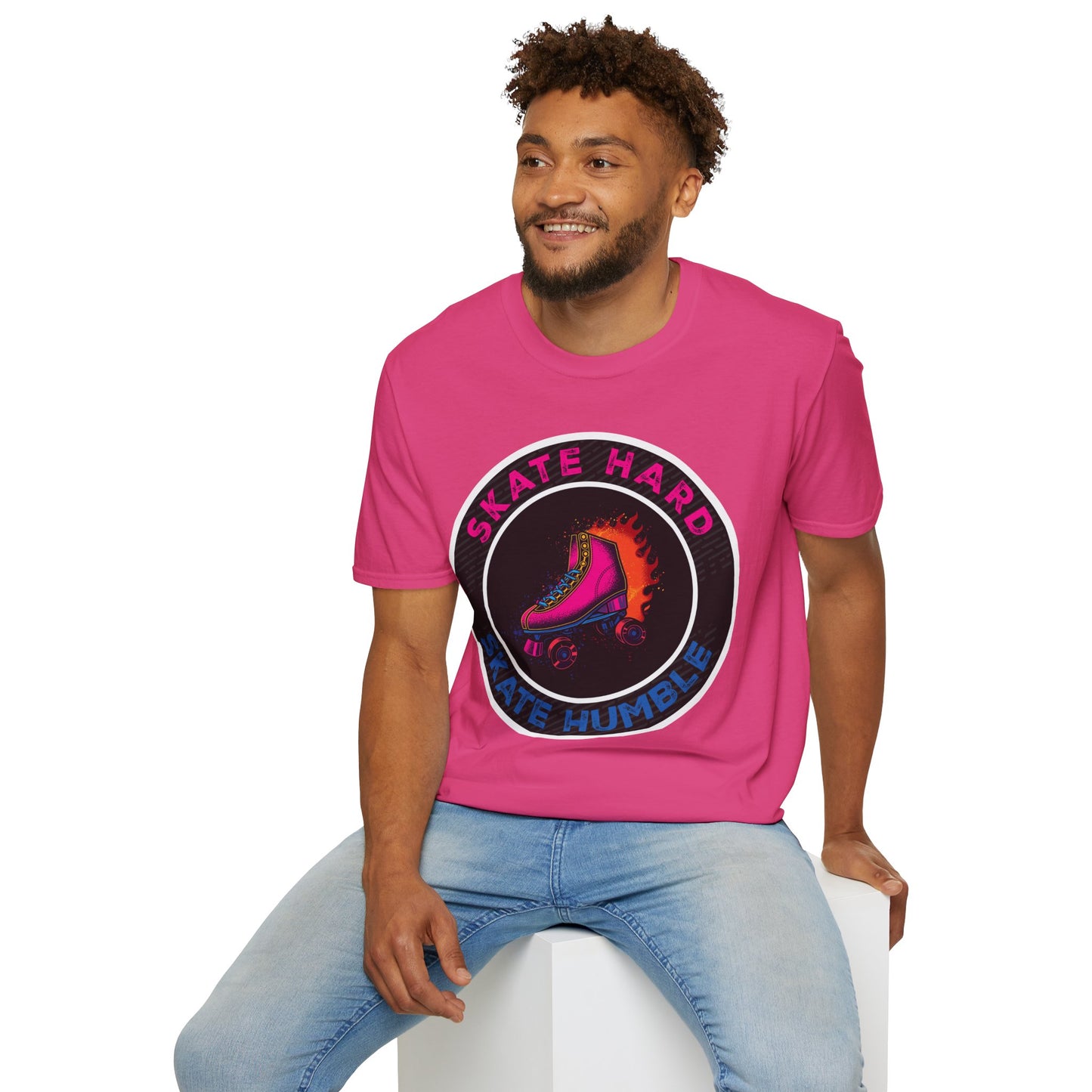 Adult "Skate Hard Skate Humble" T-Shirt -United Skates of America - Jackson