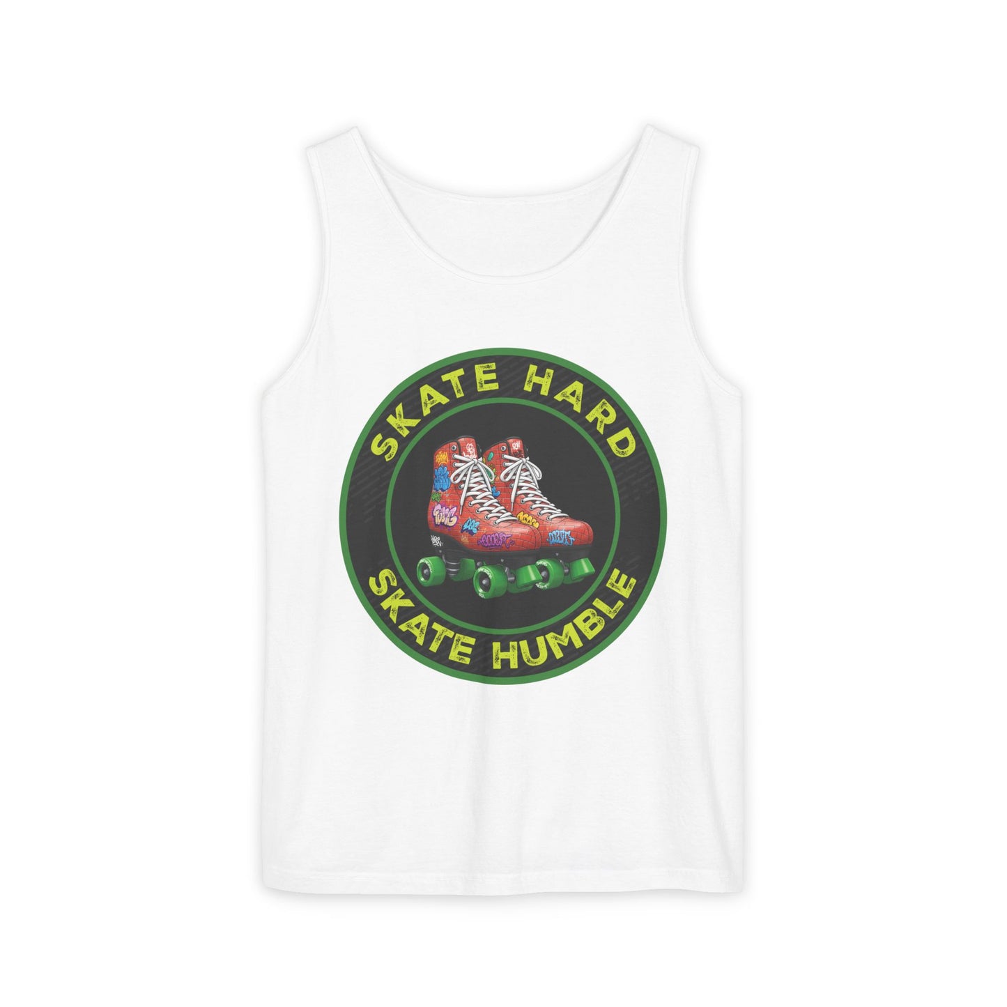 Unisex, Skate Hard, Skate Humble, Tank Top